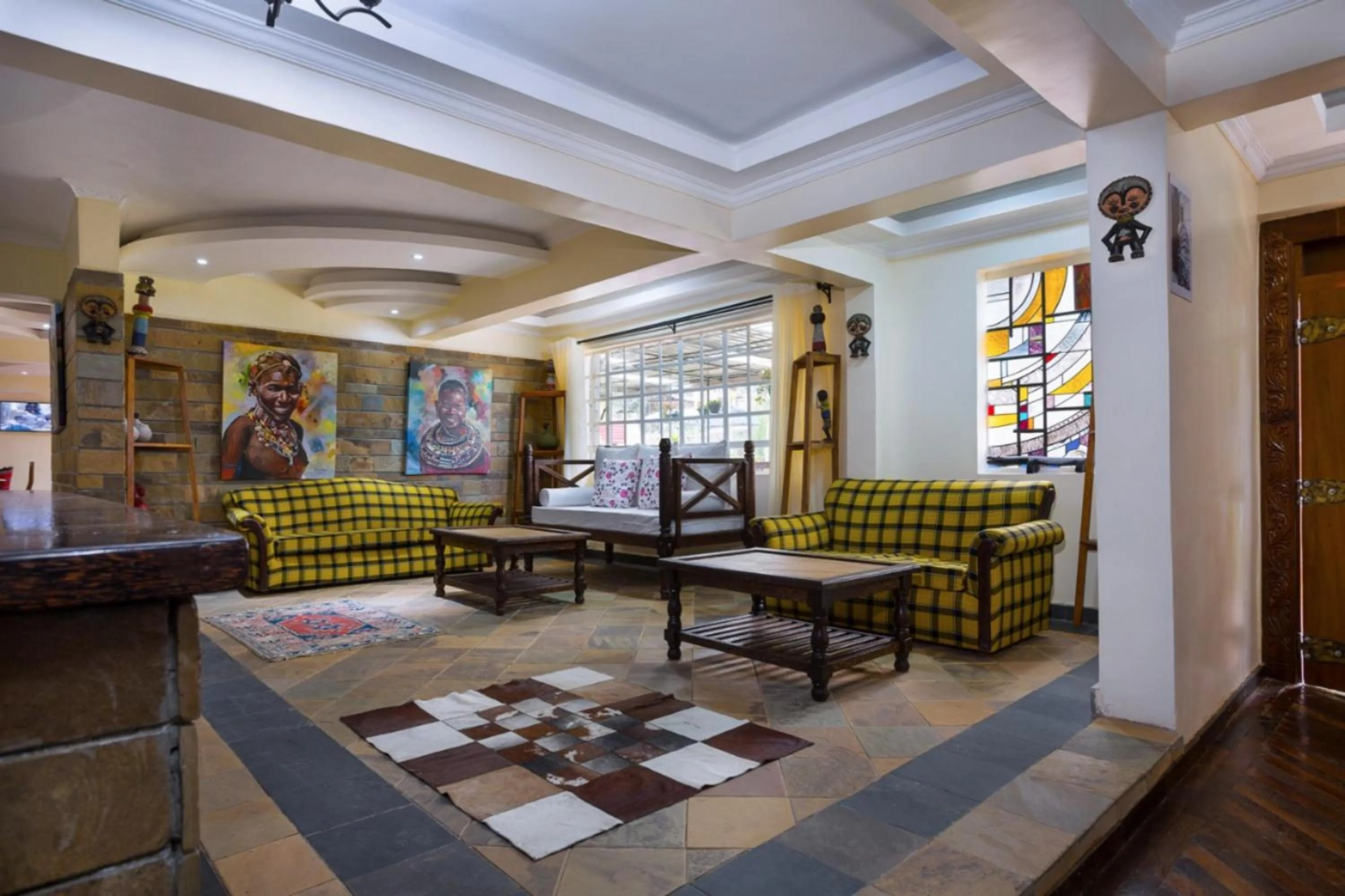 Lobby or reception in Tobriana