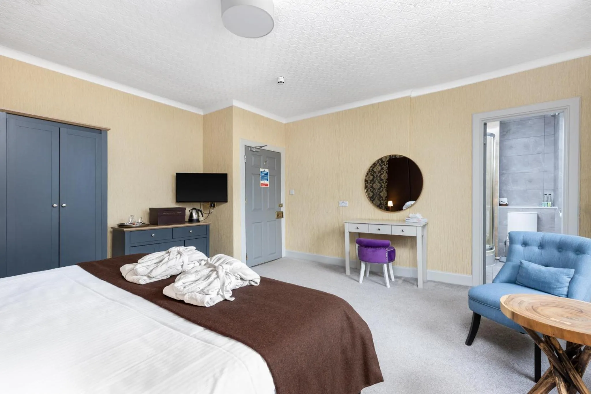 Bed in Dornoch Castle Hotel