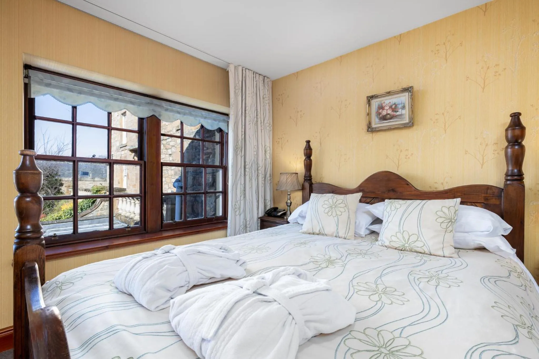 Bed in Dornoch Castle Hotel