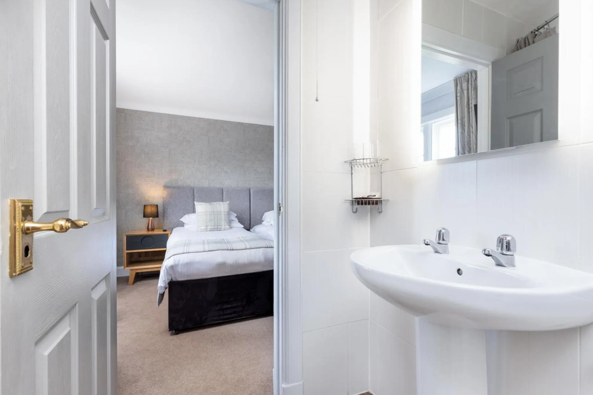 Bed in Dornoch Castle Hotel