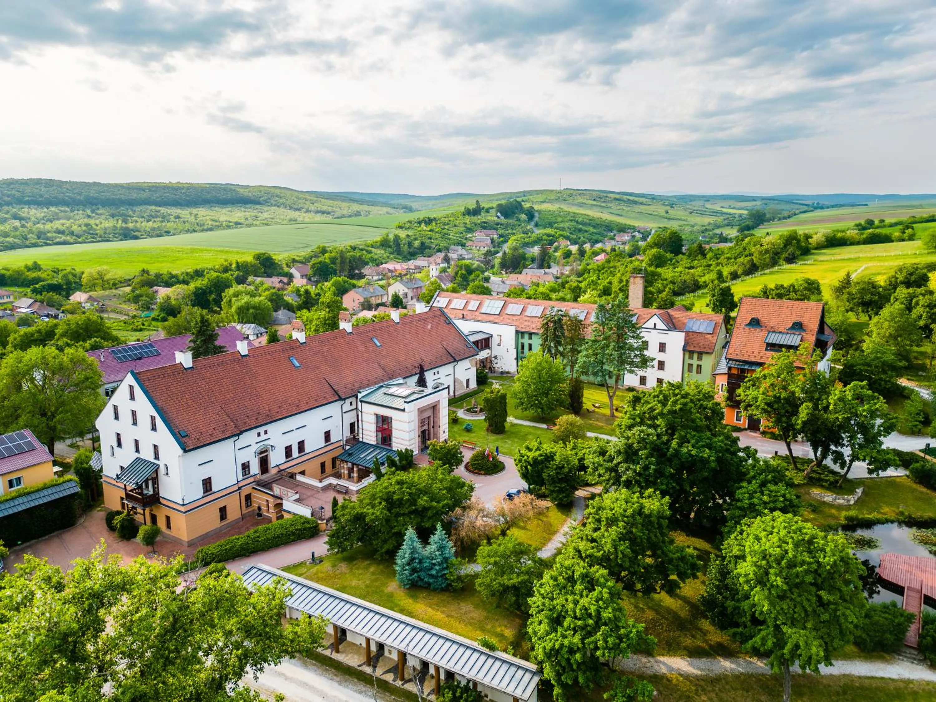 Bird's eye view in Hotel Vécsecity