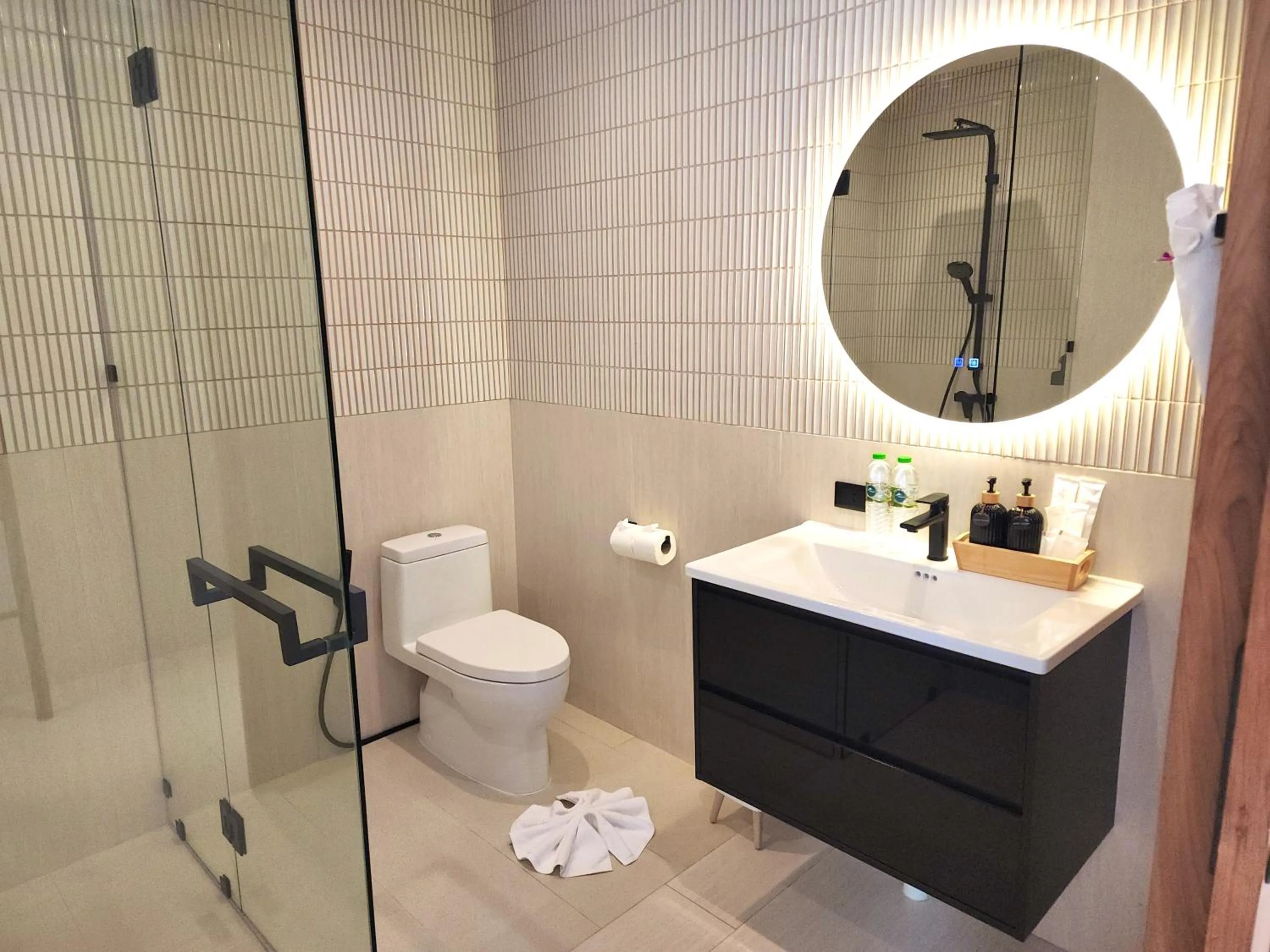 Shower in Baan Bophut Beach Hotel Samui - SHA Extra Plus