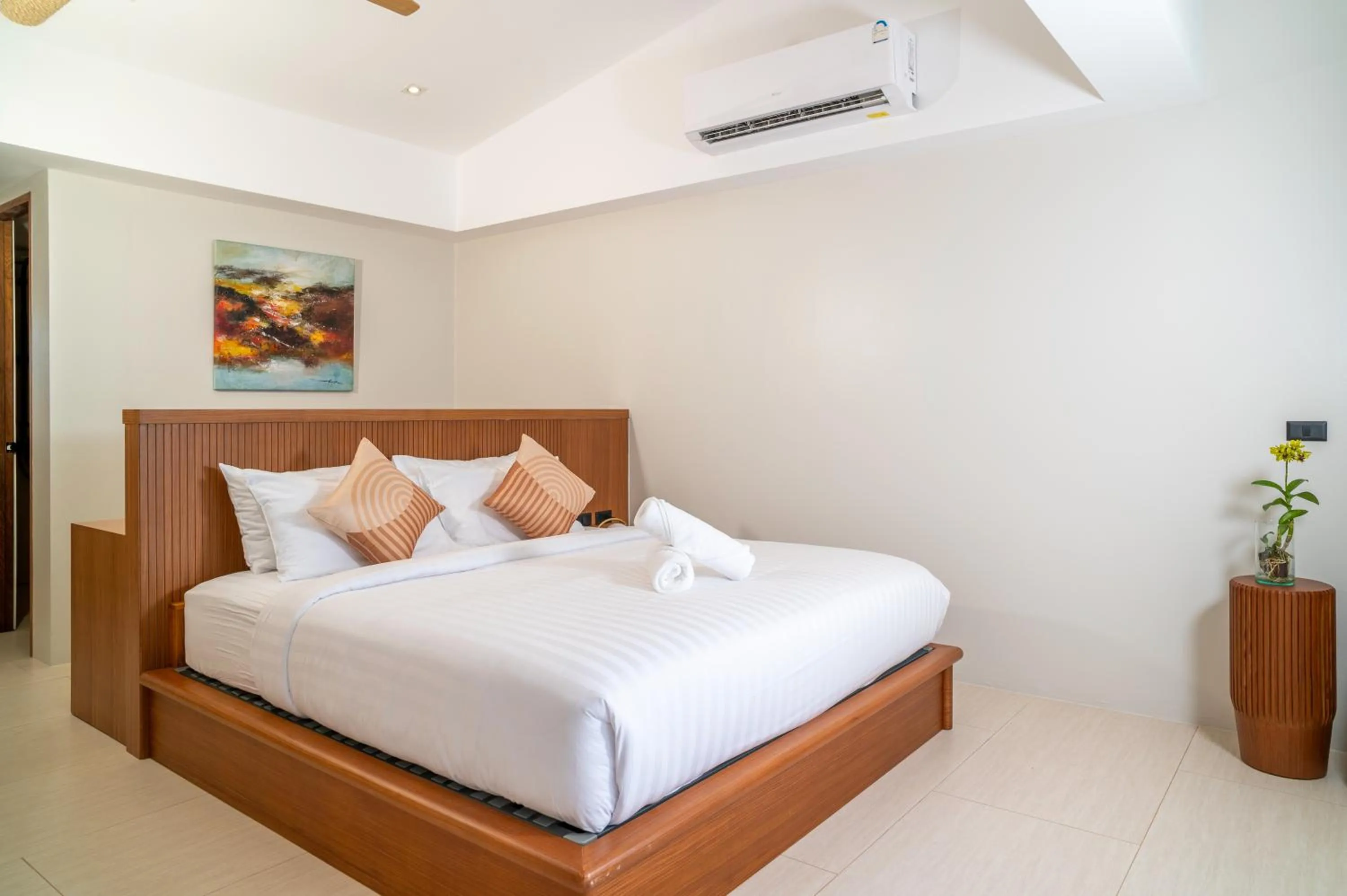 Bed in Baan Bophut Beach Hotel Samui - SHA Extra Plus