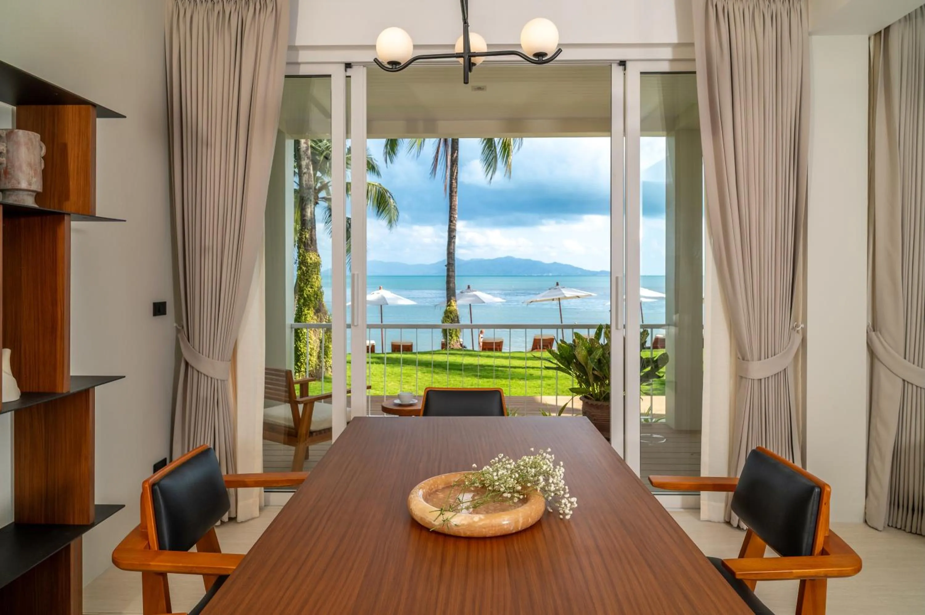 Dining area in Baan Bophut Beach Hotel Samui - SHA Extra Plus