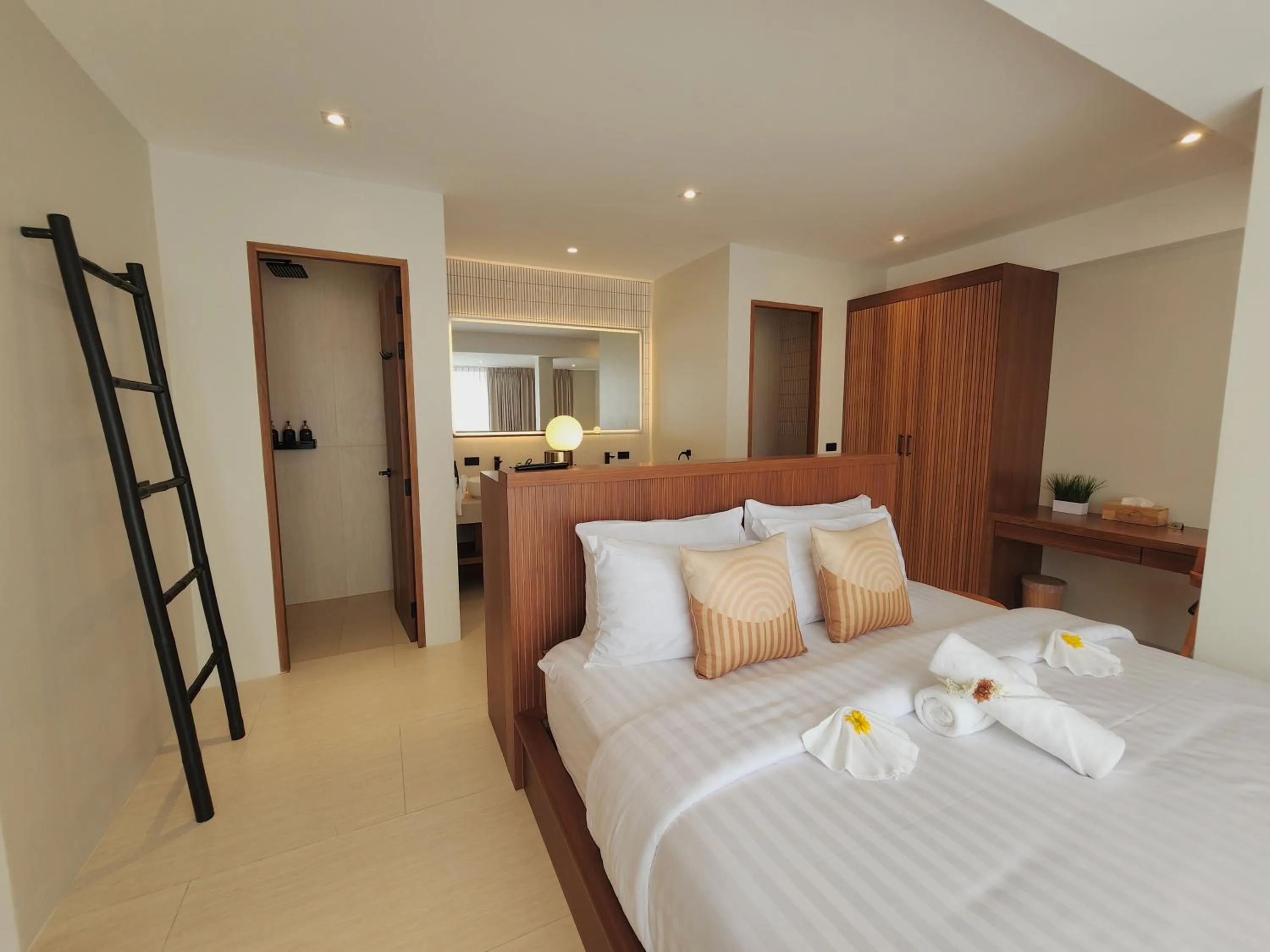 Bed in Baan Bophut Beach Hotel Samui - SHA Extra Plus
