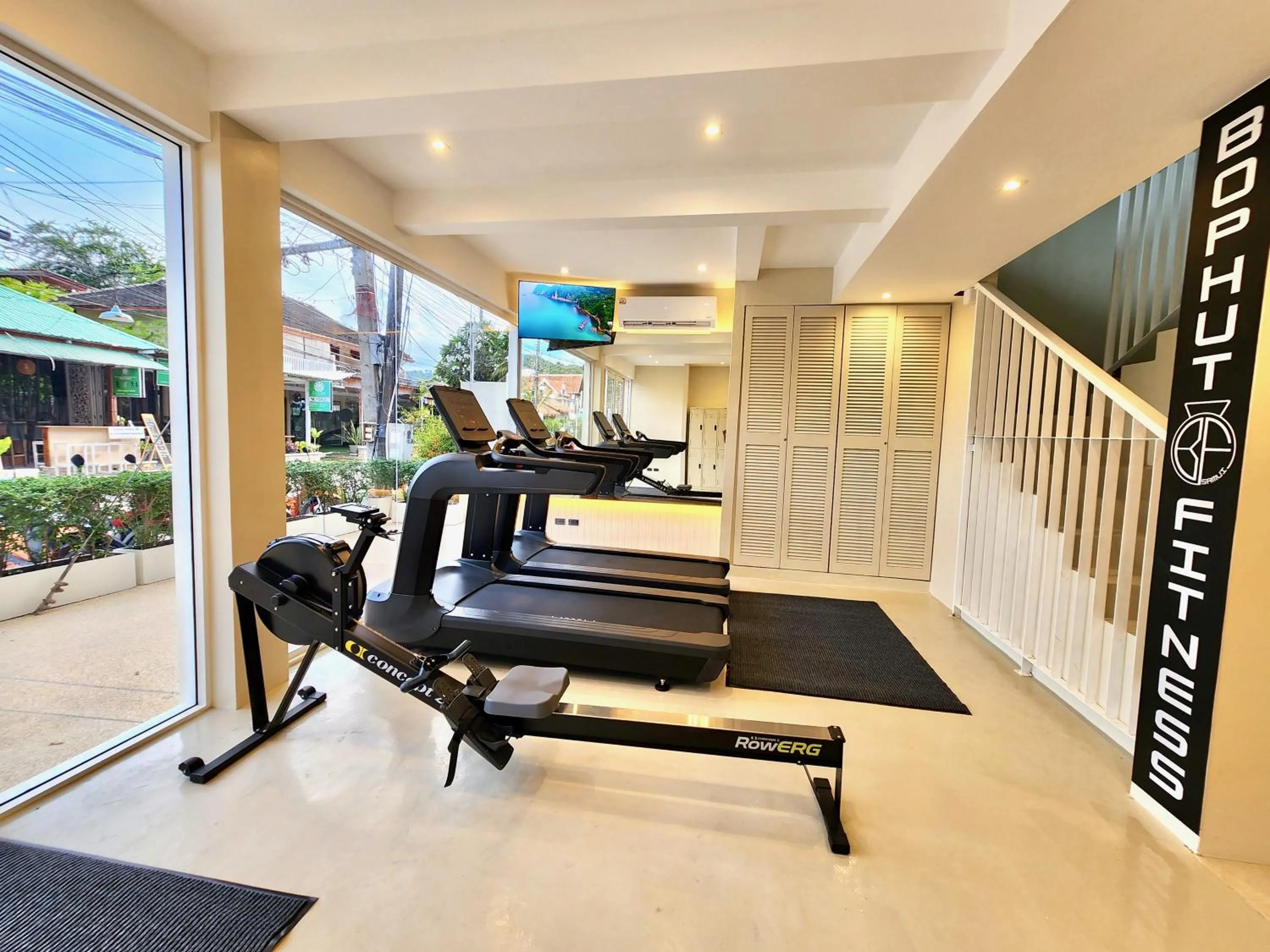 Fitness centre/facilities in Baan Bophut Beach Hotel Samui - SHA Extra Plus