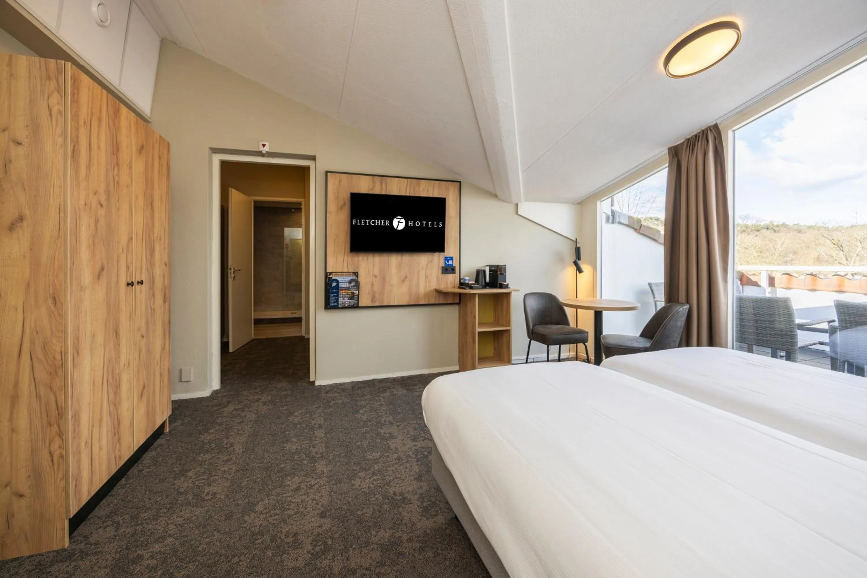 Bed in Fletcher Hotel Jan van Scorel