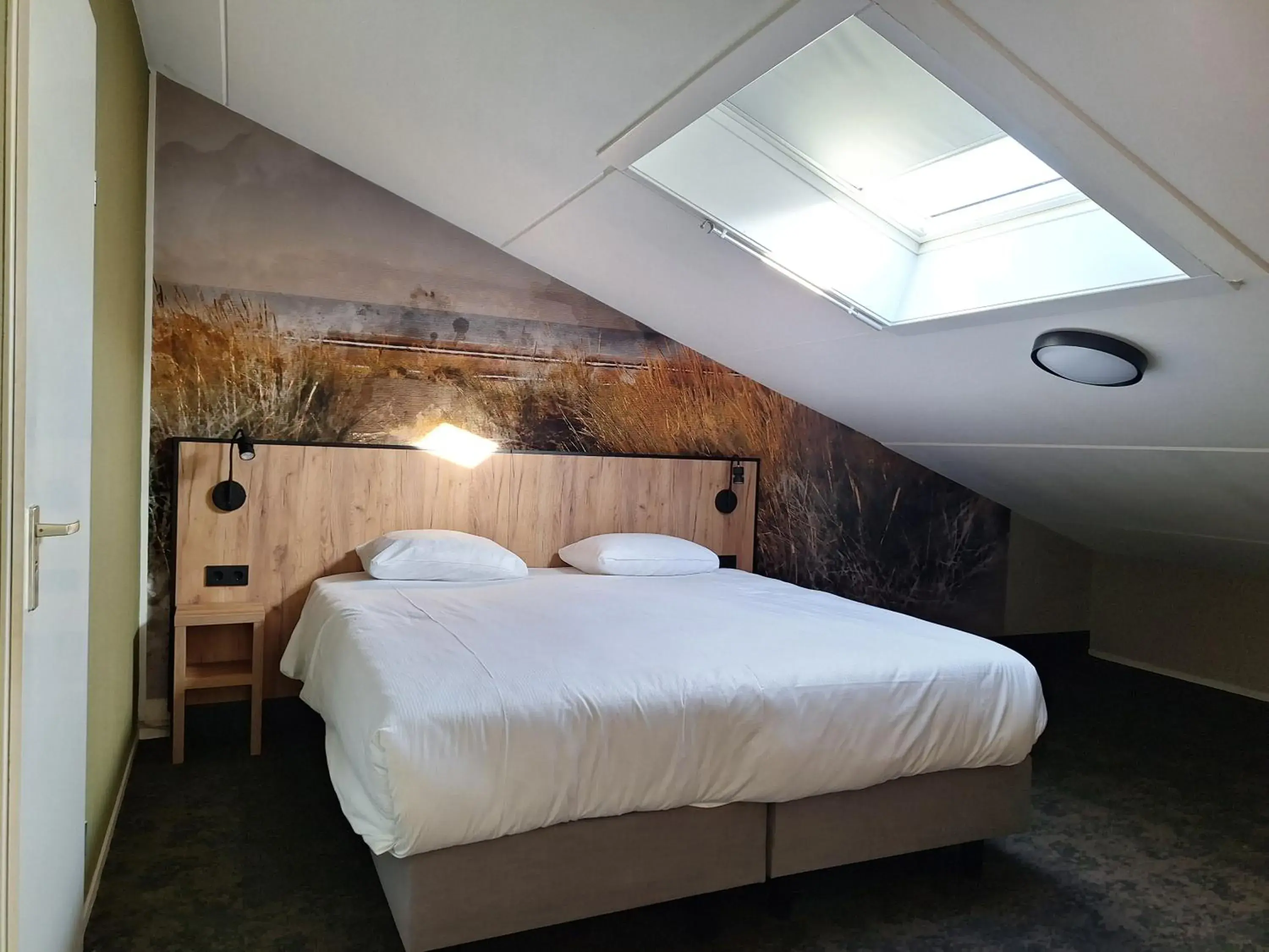 Bedroom, Bed in Fletcher Hotel Jan van Scorel Bedroom, Bed in Fletcher Hotel Jan van Scorel