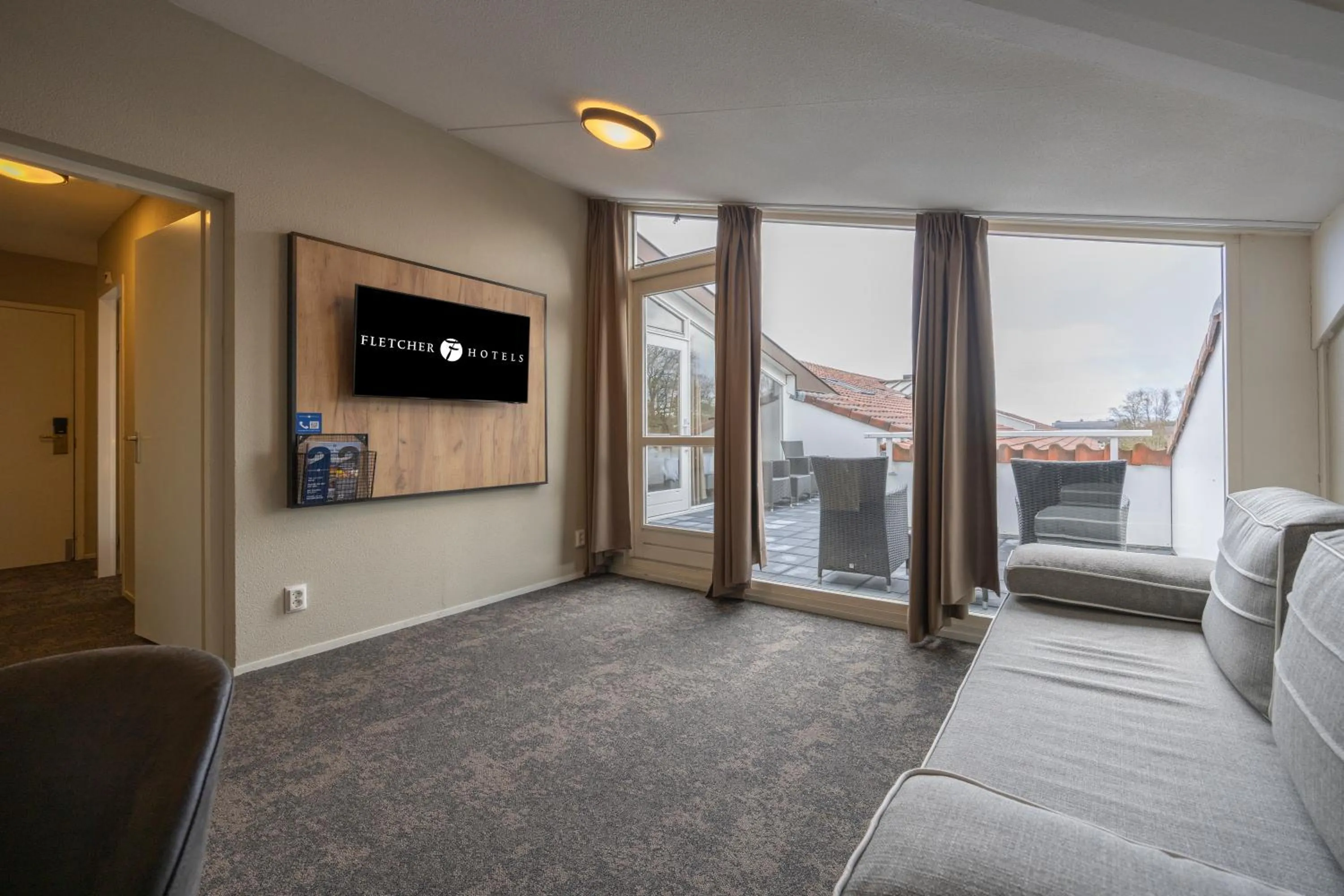 Living room in Fletcher Hotel Jan van Scorel