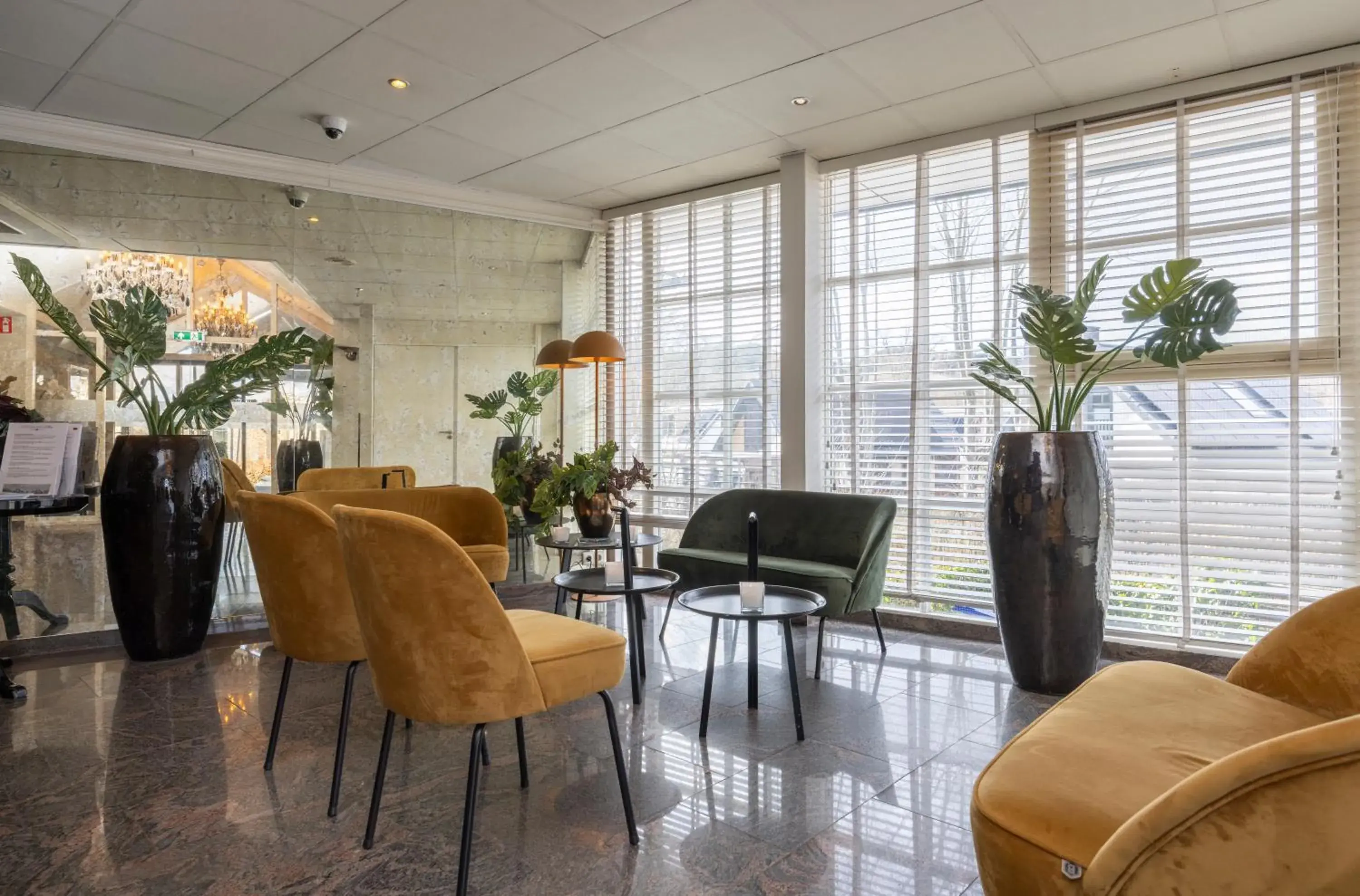 Lobby or reception in Fletcher Hotel Jan van Scorel Lobby or reception in Fletcher Hotel Jan van Scorel