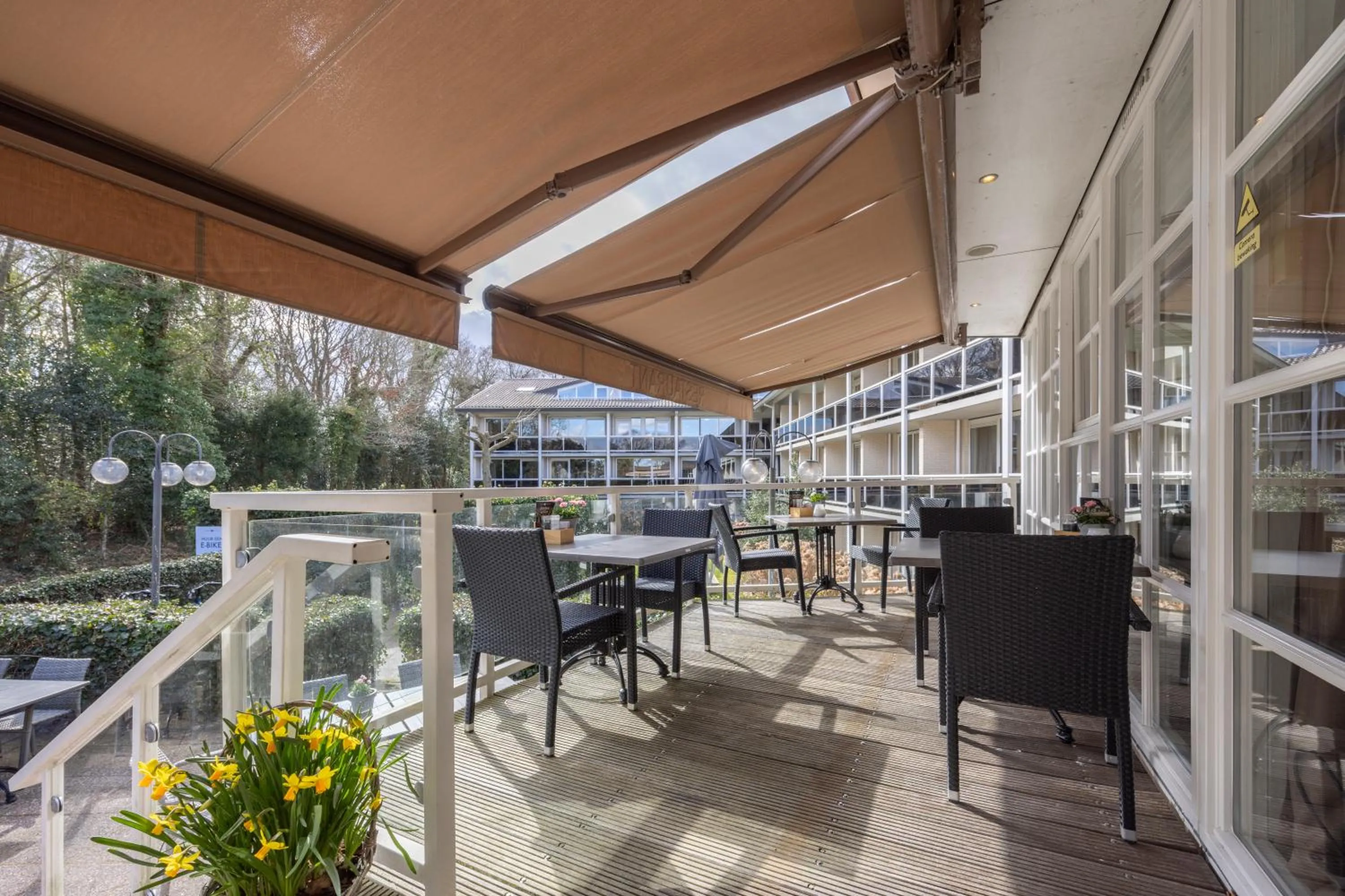 Balcony/Terrace in Fletcher Hotel Jan van Scorel