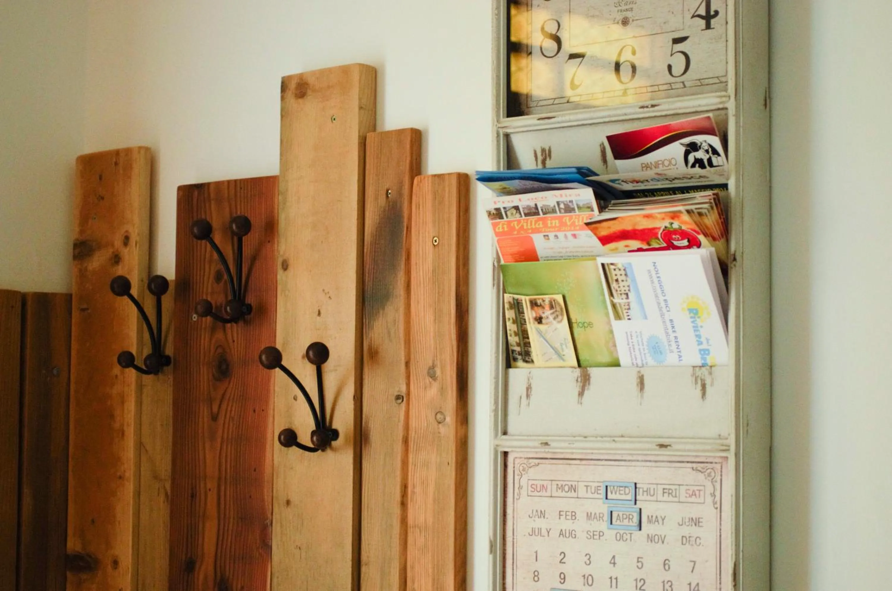 Decorative detail in B&B dai Carari