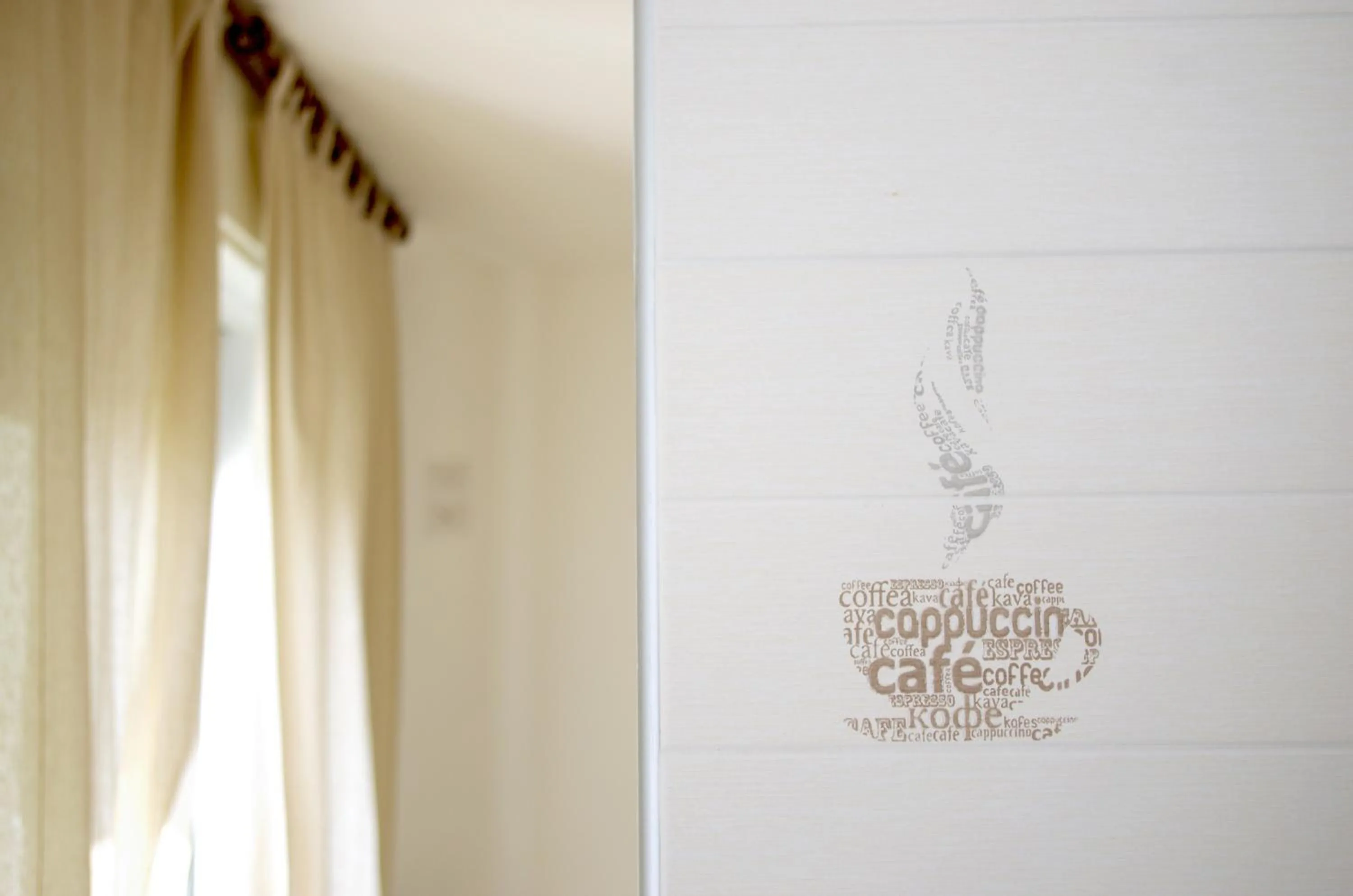 Decorative detail in B&B dai Carari