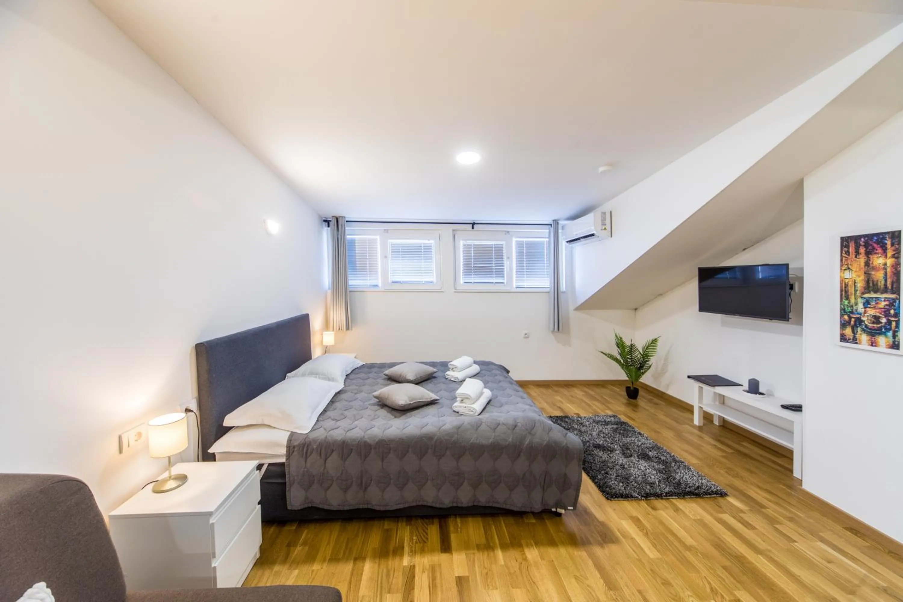 Photo of the whole room, Bed in F Apartmani Kragujevac