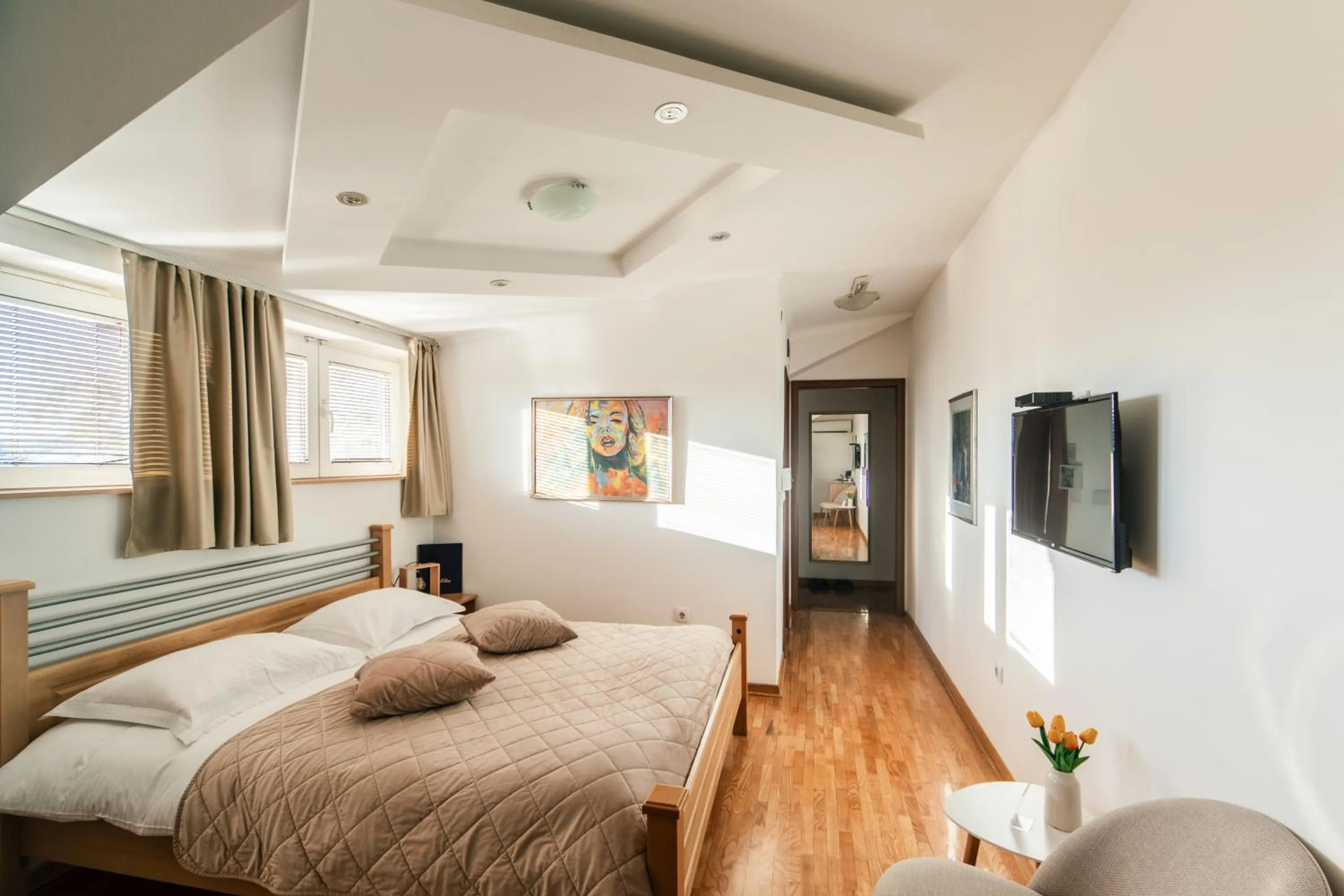 Bed in F Apartmani Kragujevac