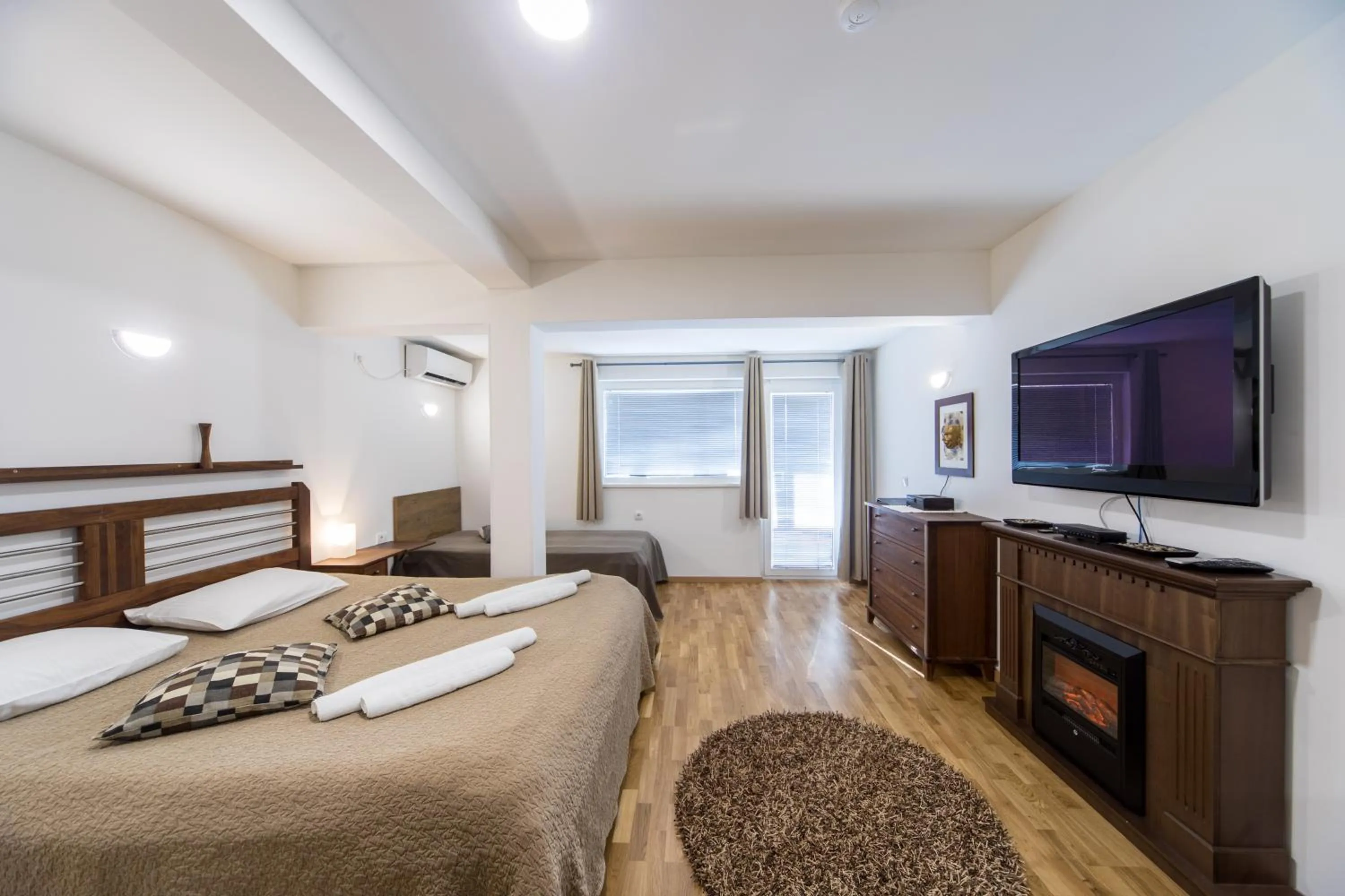 Photo of the whole room, Bed in F Apartmani Kragujevac