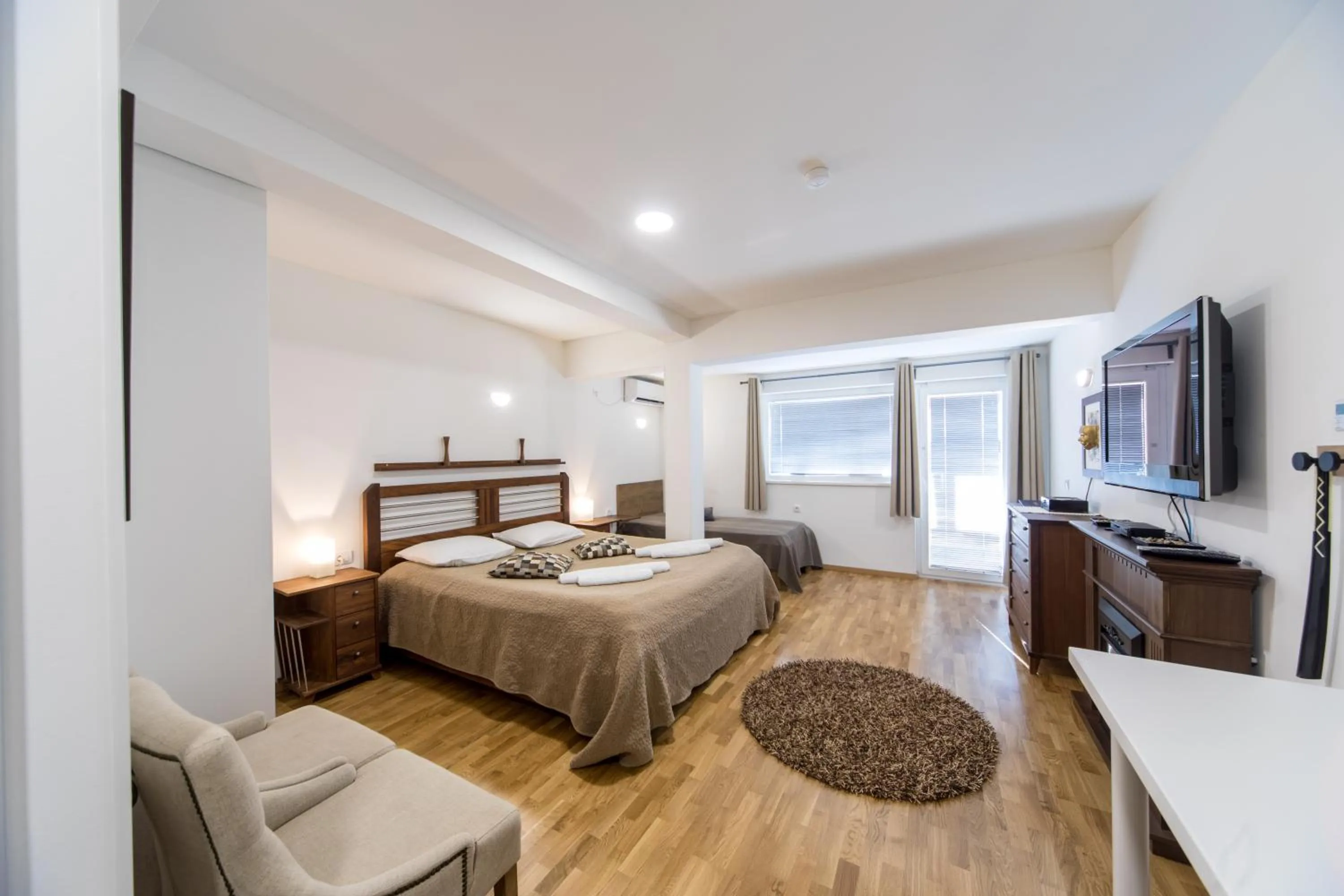 Photo of the whole room, Bed in F Apartmani Kragujevac