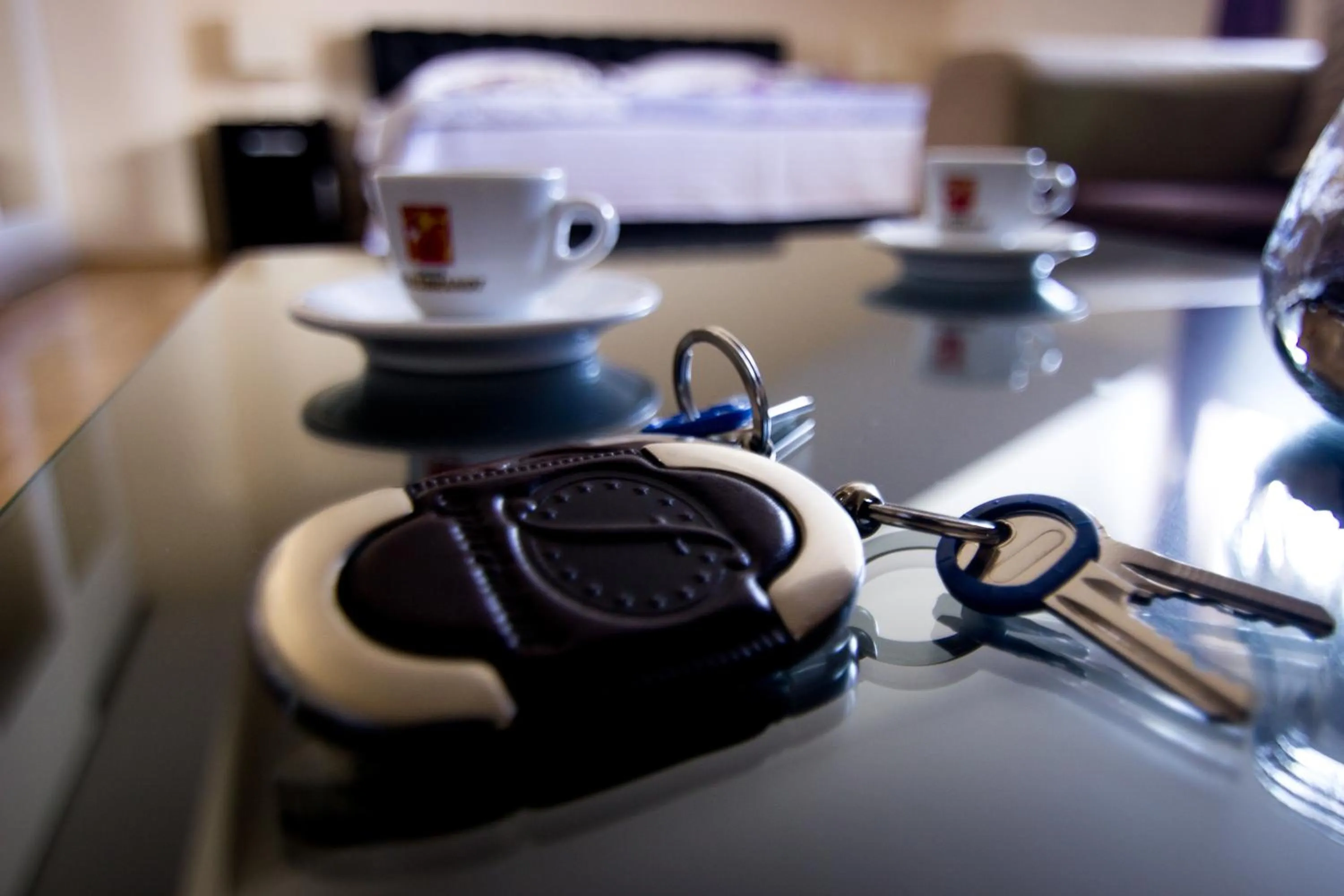 Coffee/tea facilities, Bed in F Apartmani Kragujevac