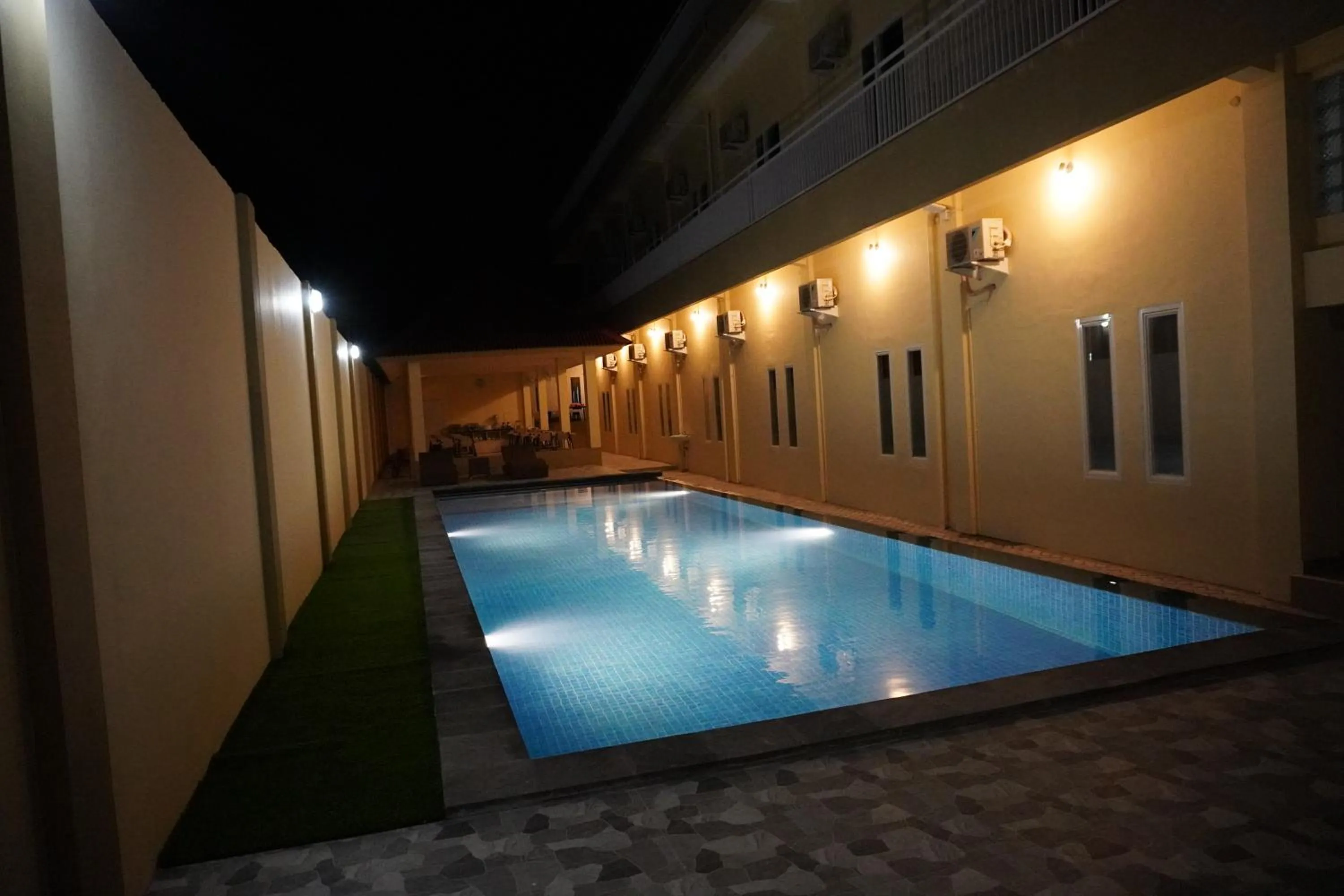 Swimming pool in Hotel Luansa Klui