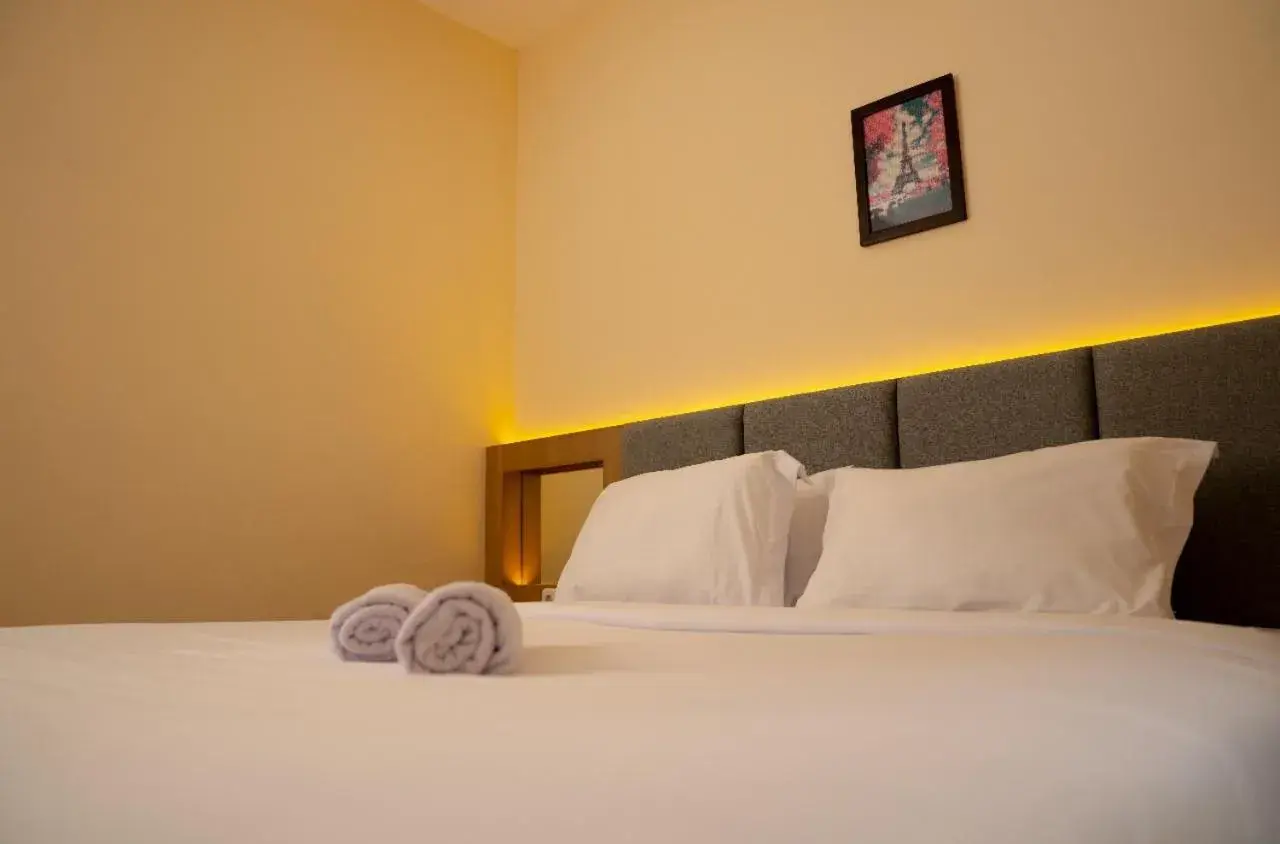 Bed in Hotel Luansa Klui Bed in Hotel Luansa Klui