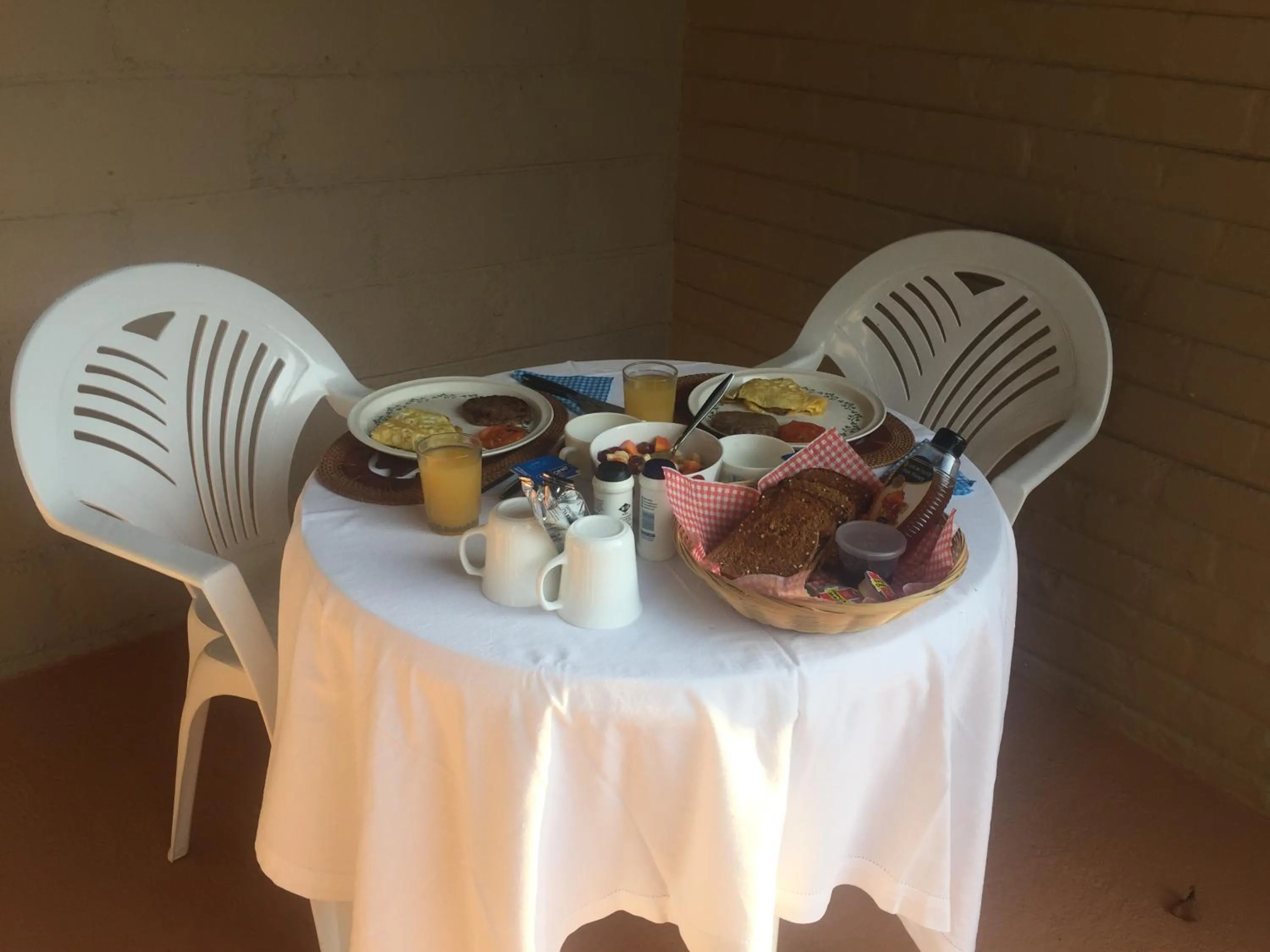 Balcony/Terrace in Oppi Plaas