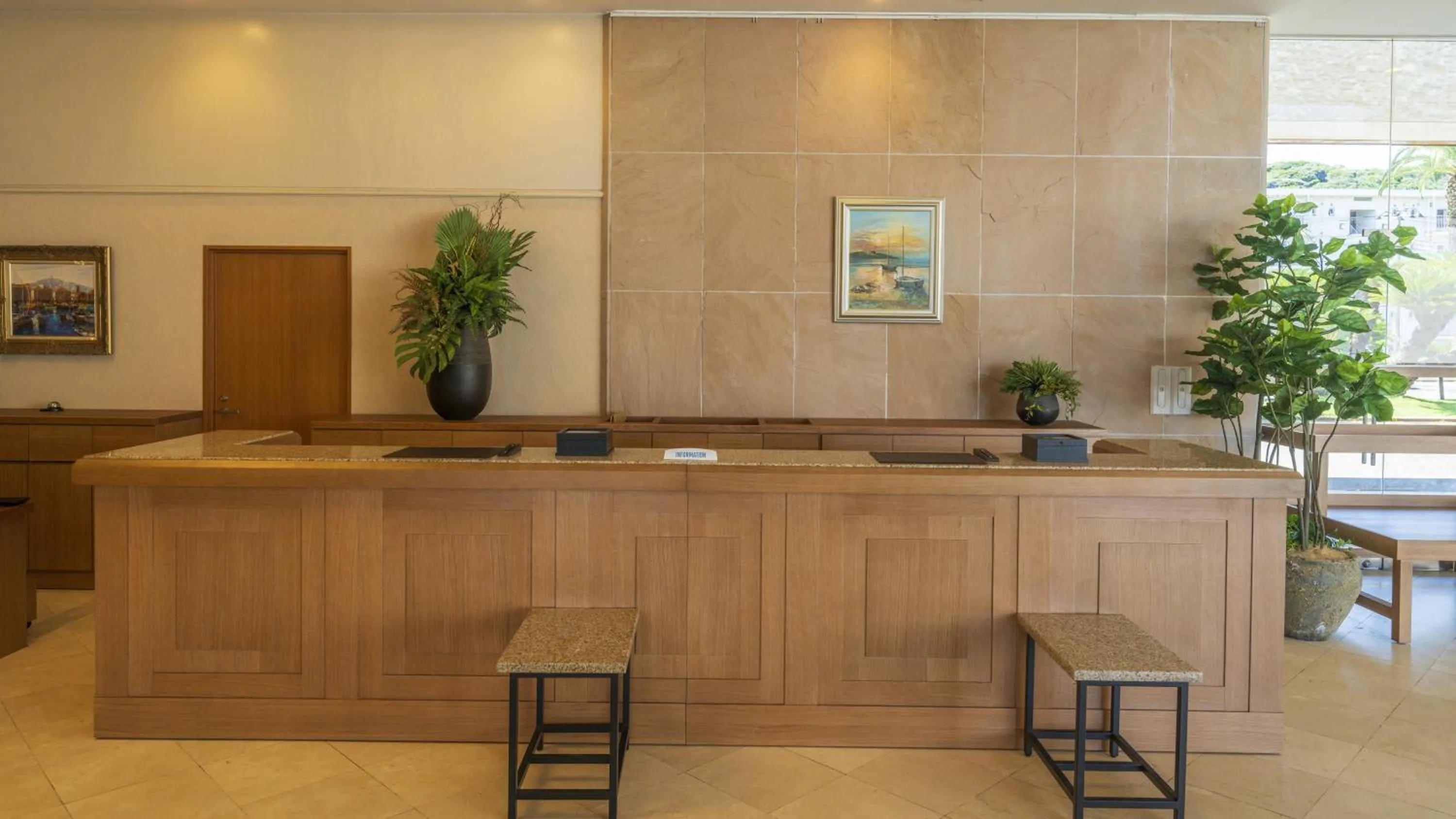 Lobby or reception in La vista Yokosuka Kannonzaki Terrace