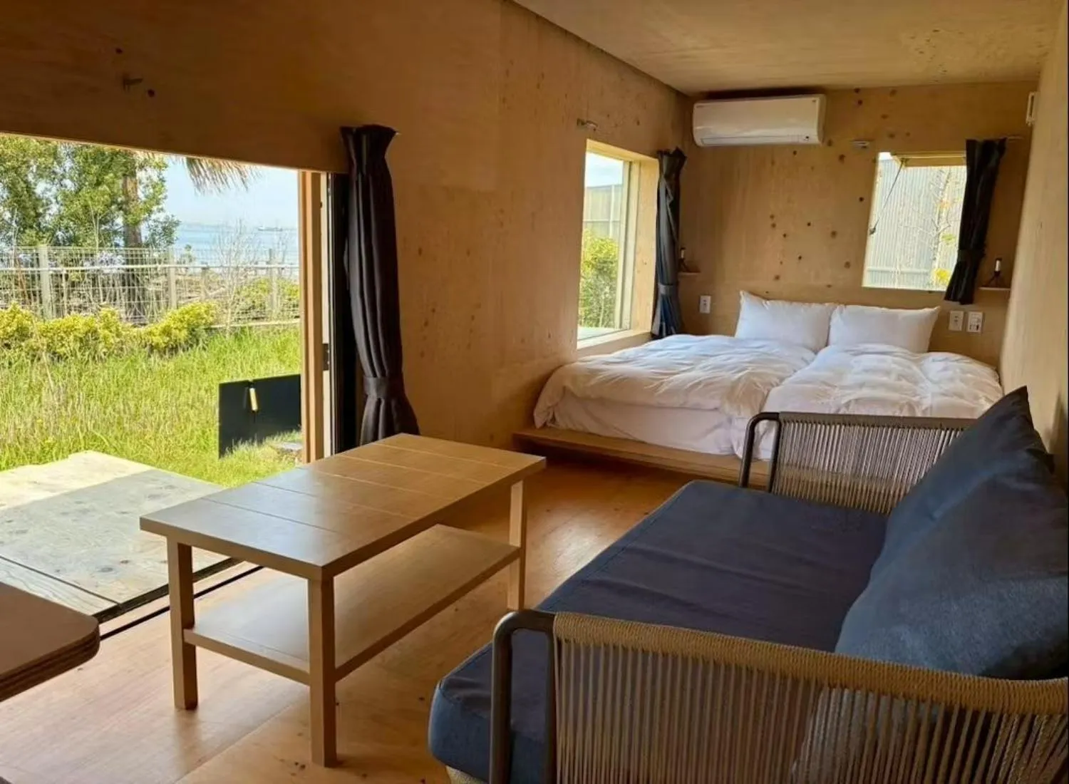 Bed in La vista Yokosuka Kannonzaki Terrace