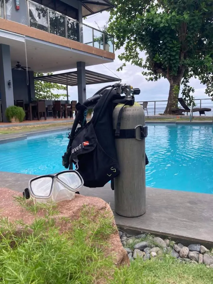 Property building in Baki Divers and Beach Resort