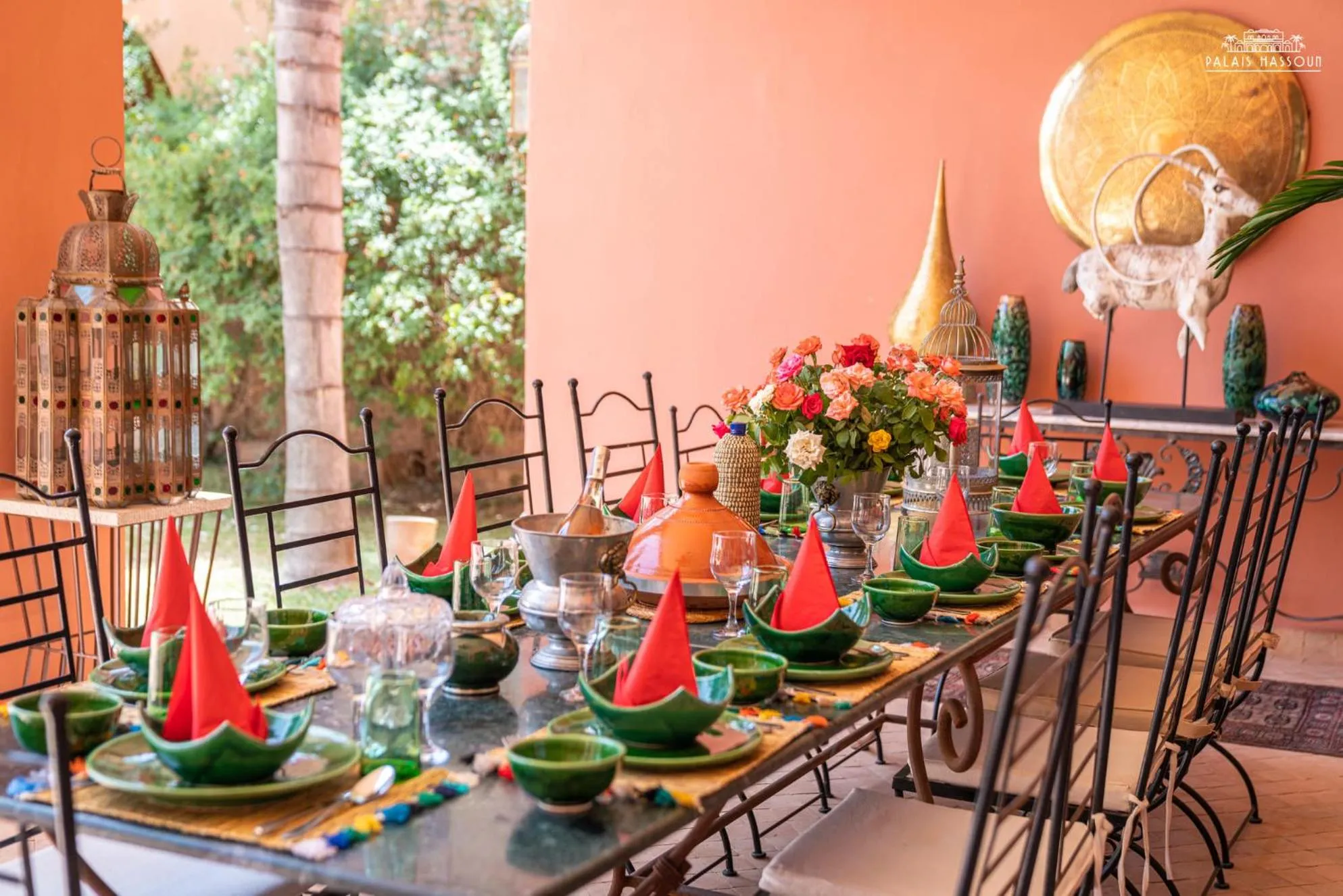 Breakfast in Palais Hassoun Marrakech