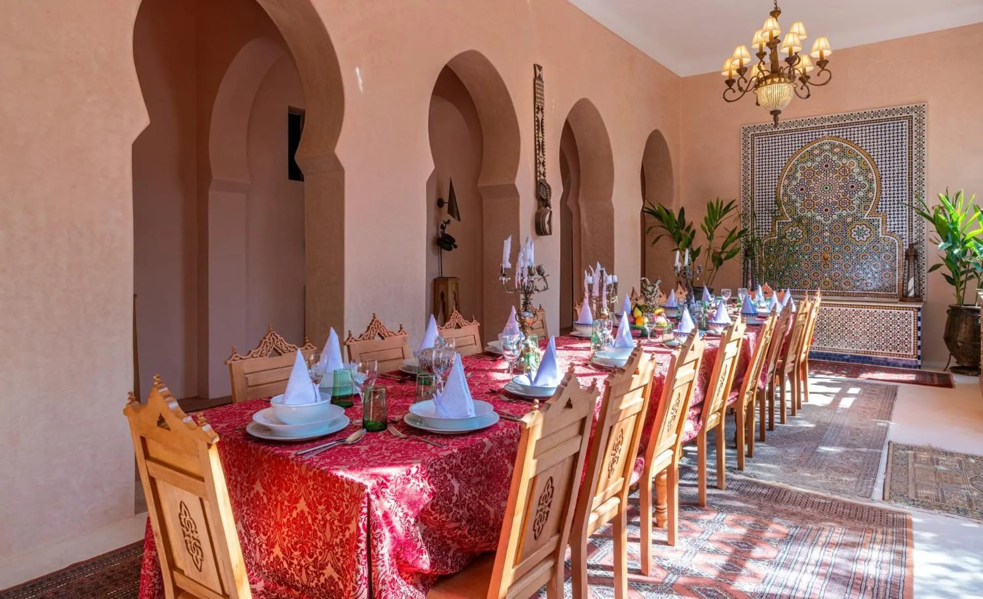 Restaurant/places to eat in Palais Hassoun Marrakech