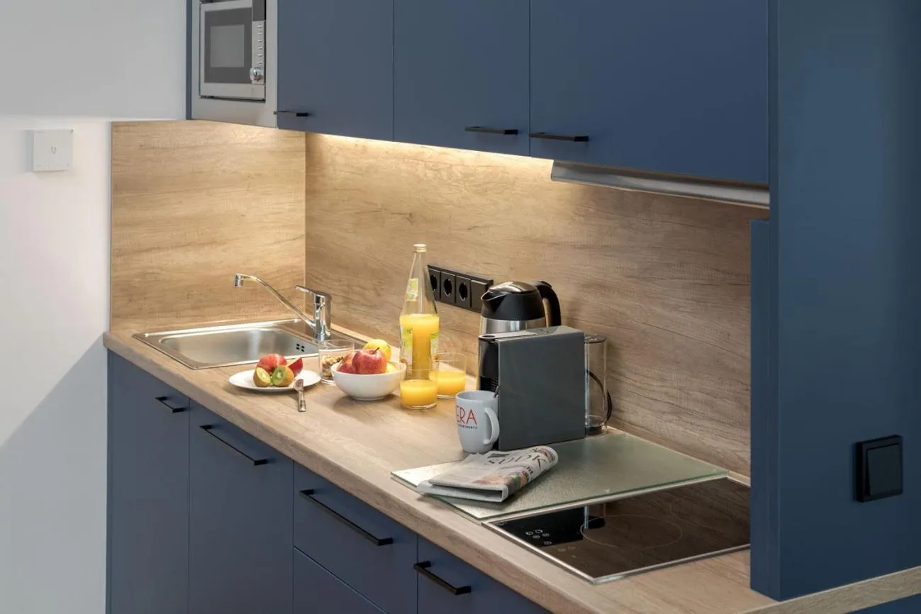 Coffee/tea facilities in Brera Serviced Apartments Singen