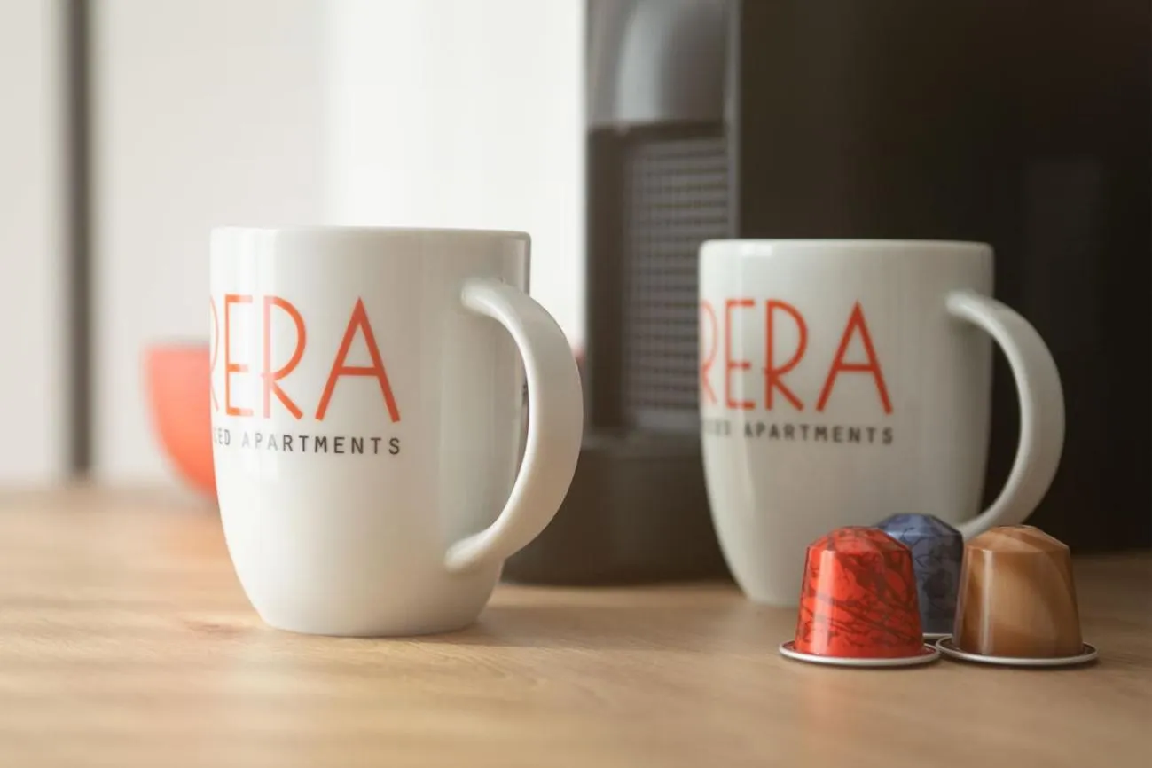 Coffee/tea facilities in Brera Serviced Apartments Singen
