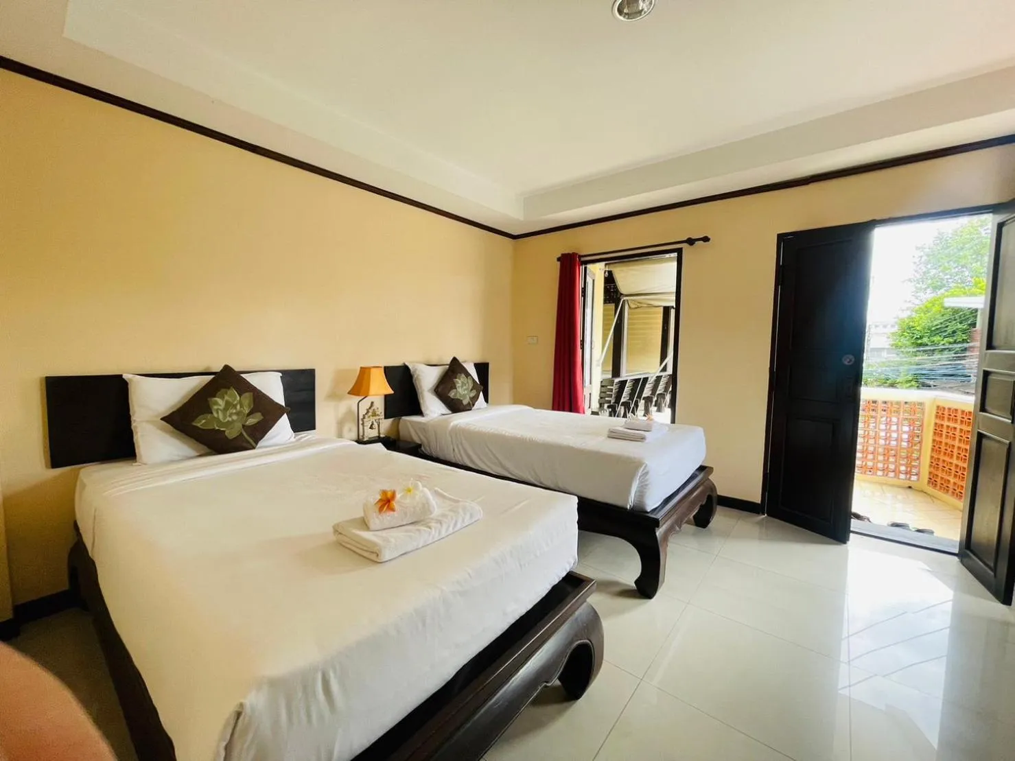 Bedroom, Bed in Na Thapae Chiangmai Hotel