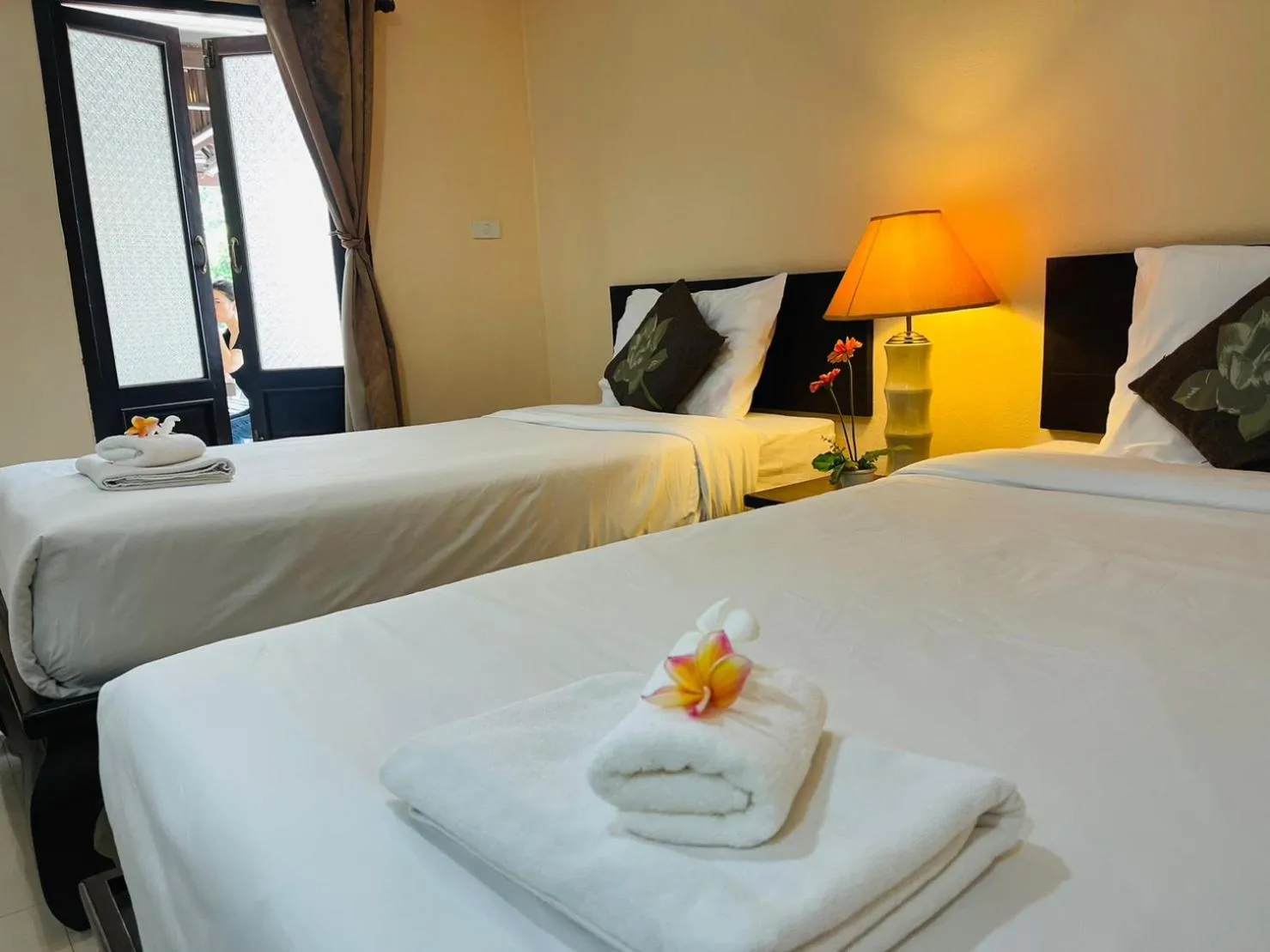 Bedroom, Bed in Na Thapae Chiangmai Hotel