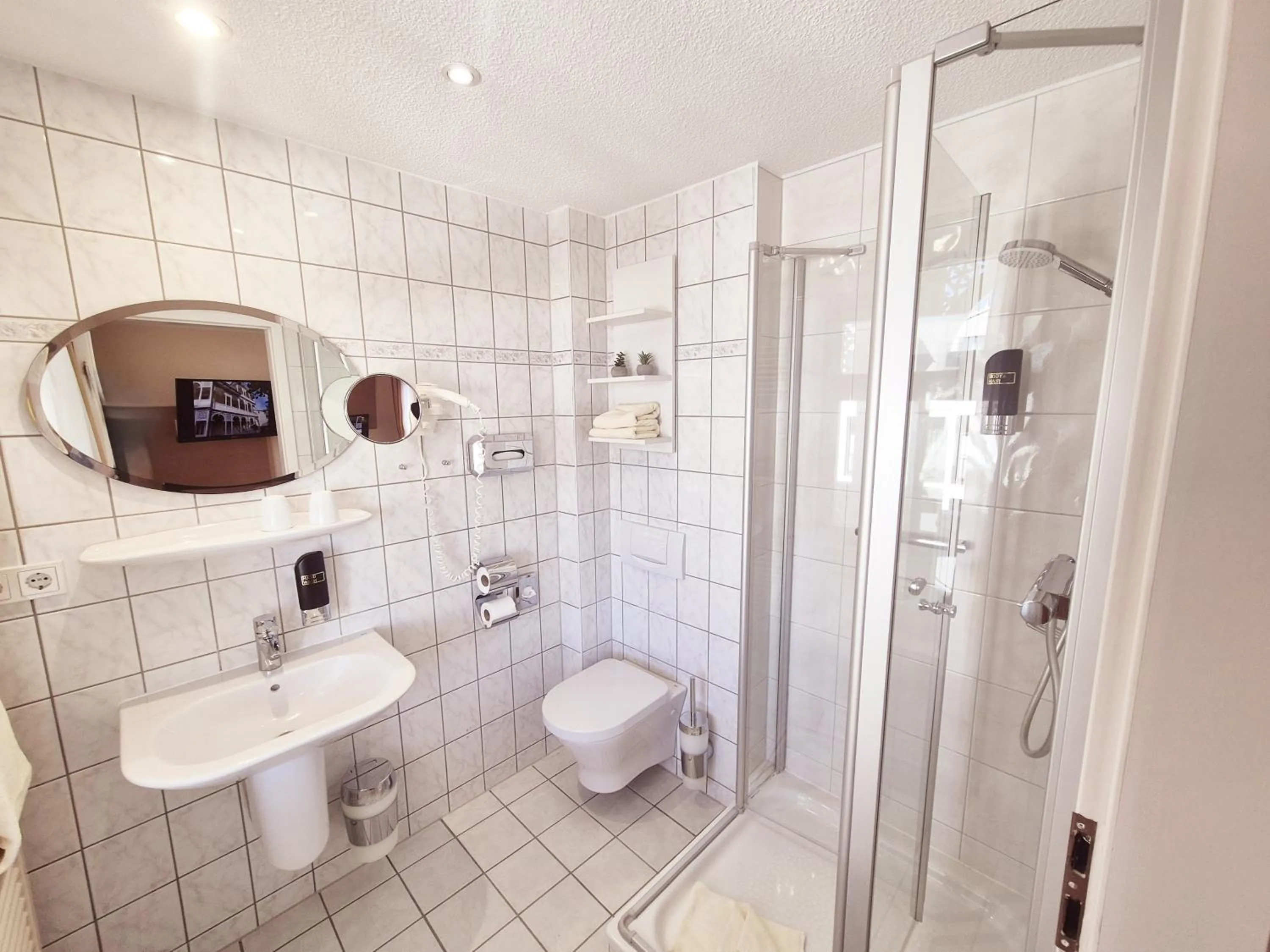 Bathroom in Hotel Villa Meeresgruss