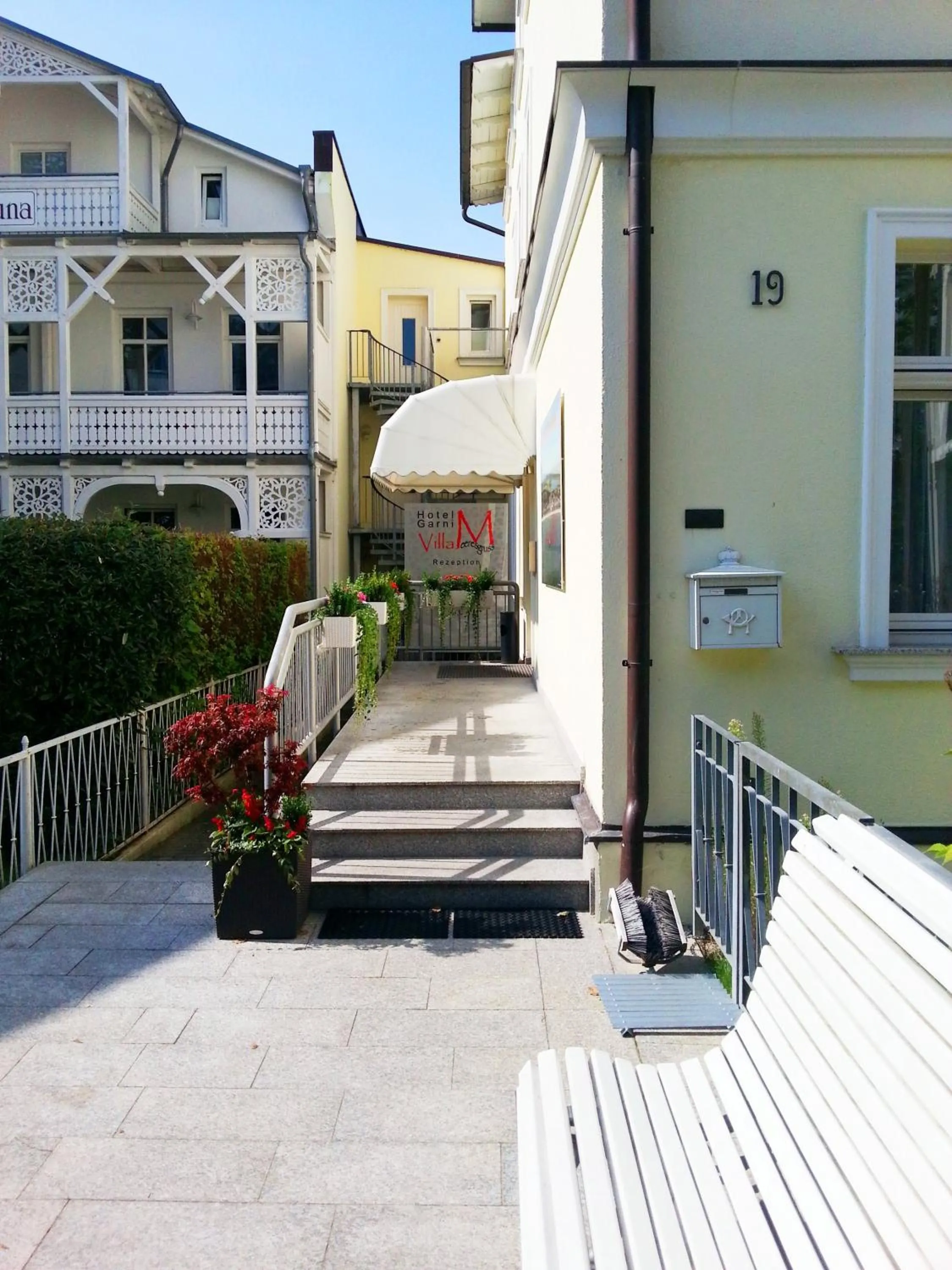 Property building in Hotel Villa Meeresgruss
