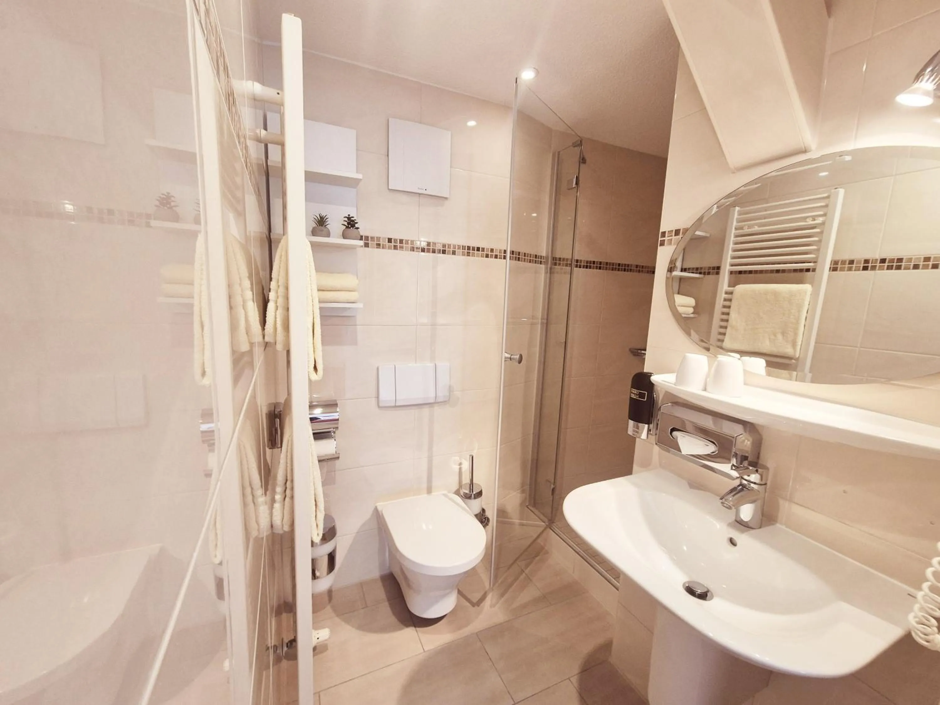 Bathroom in Hotel Villa Meeresgruss