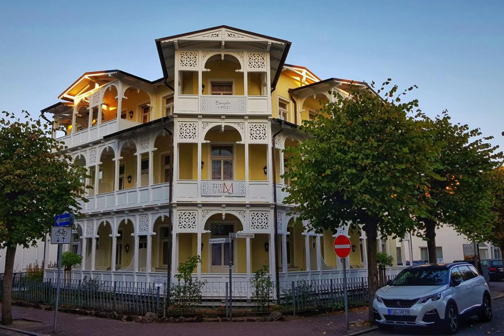 Property building in Hotel Villa Meeresgruss