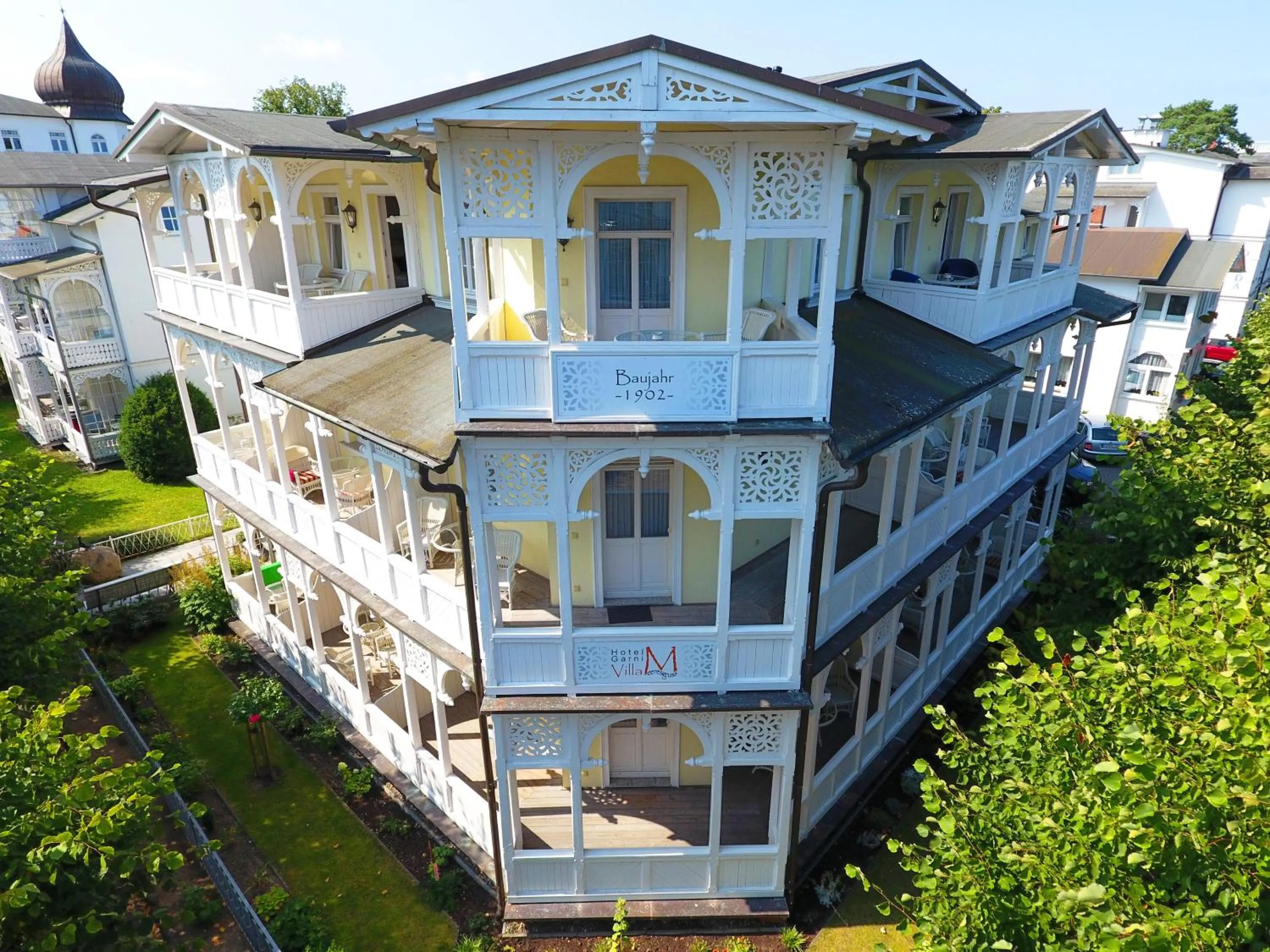 Bird's eye view in Hotel Villa Meeresgruss