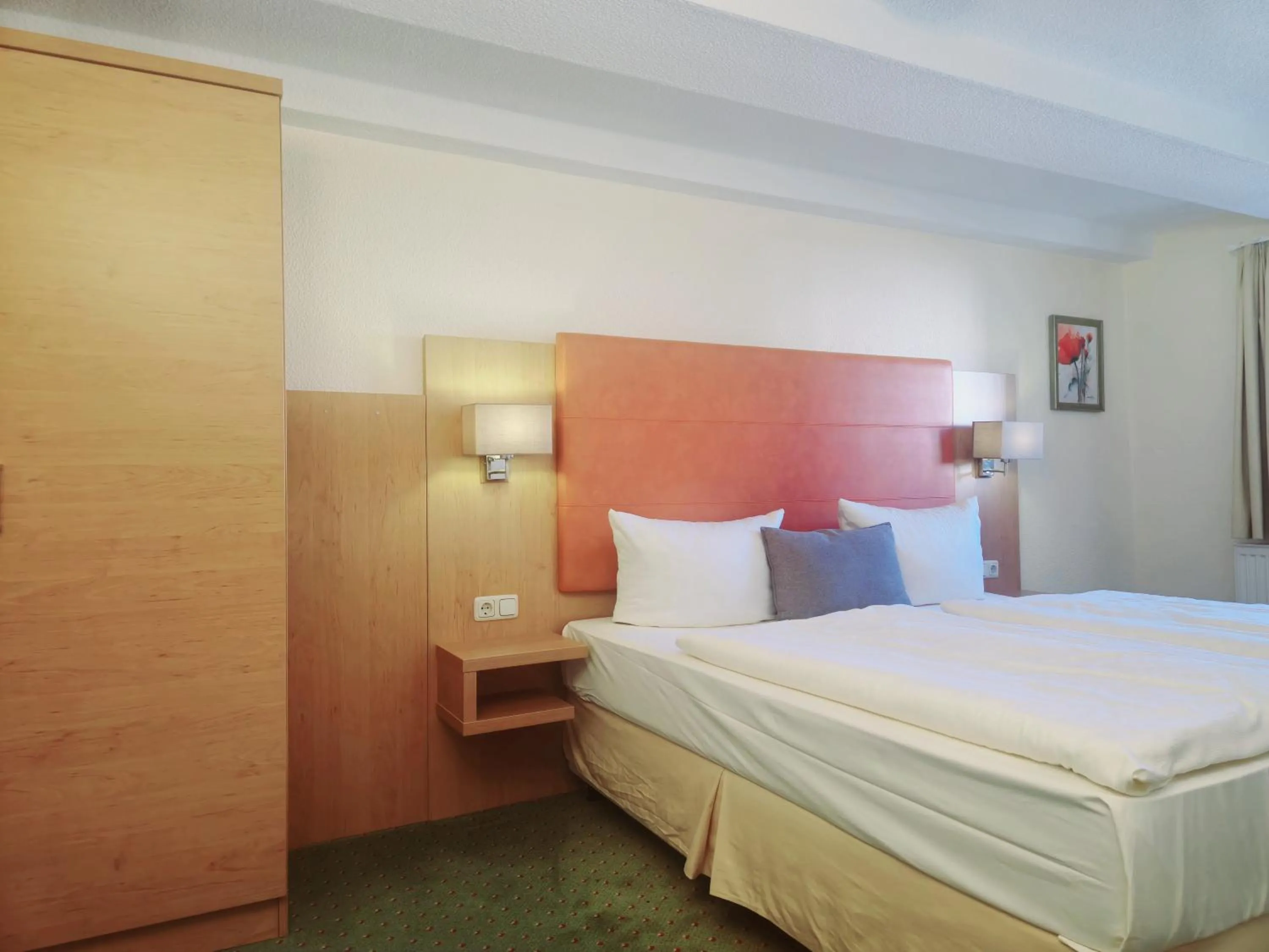Bedroom, Bed in Hotel Villa Meeresgruss
