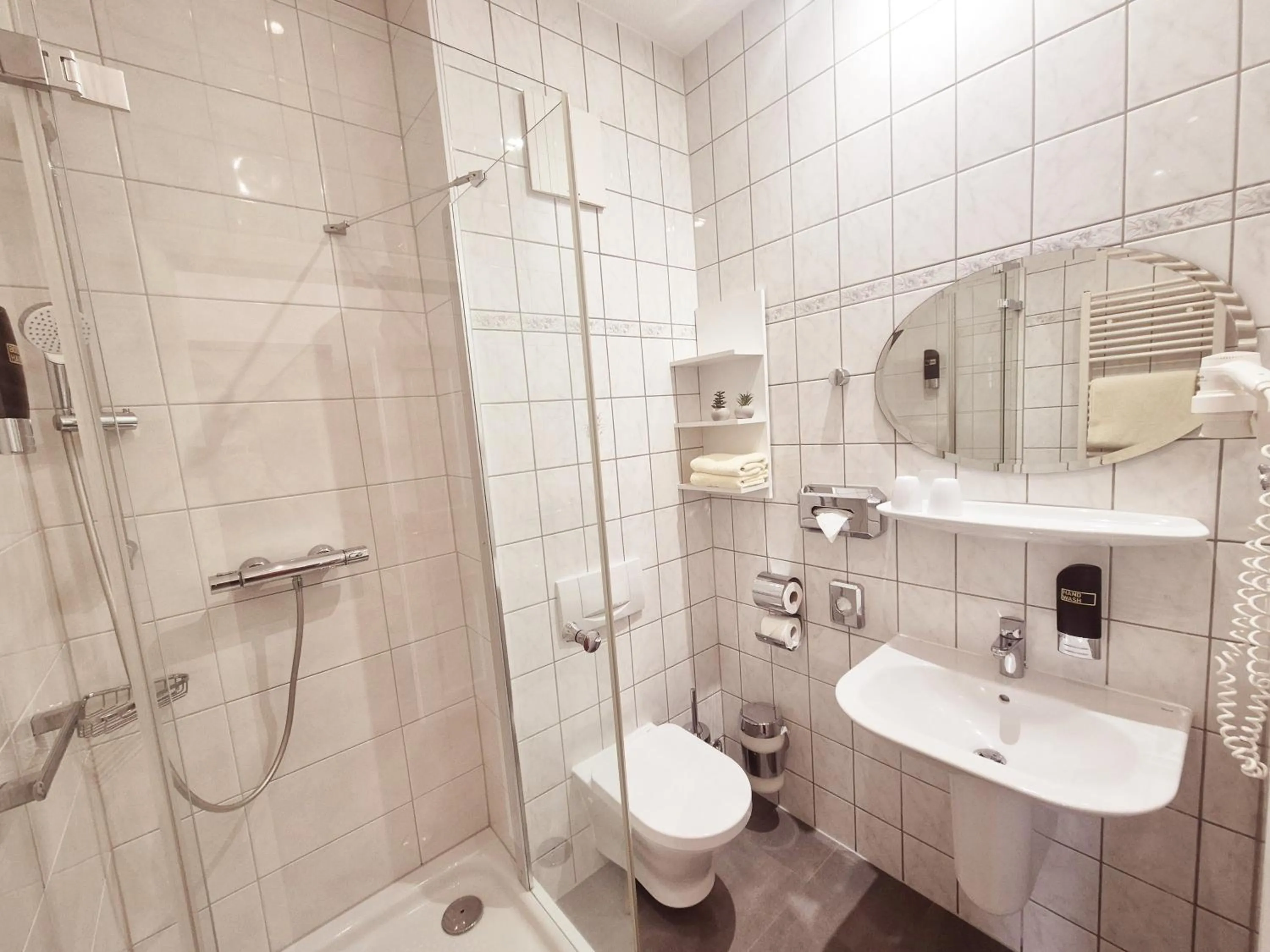 Bathroom in Hotel Villa Meeresgruss