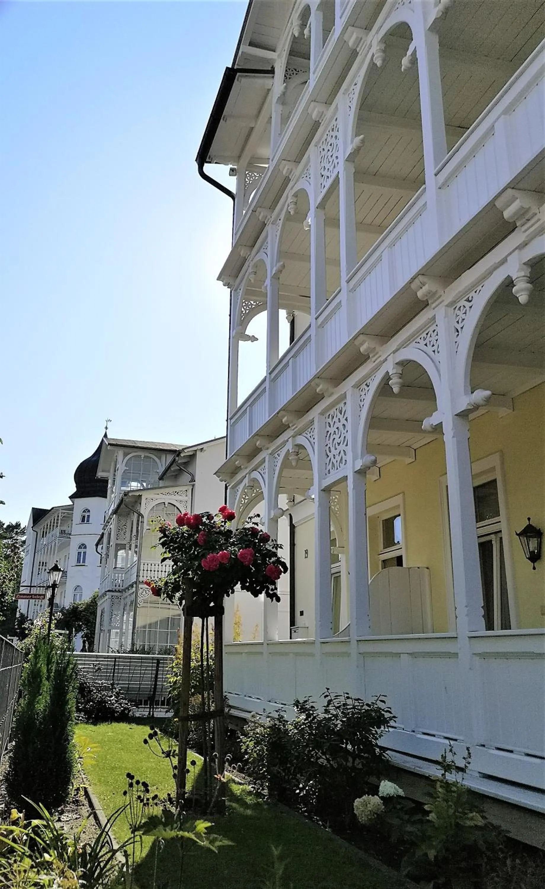 Property building in Hotel Villa Meeresgruss