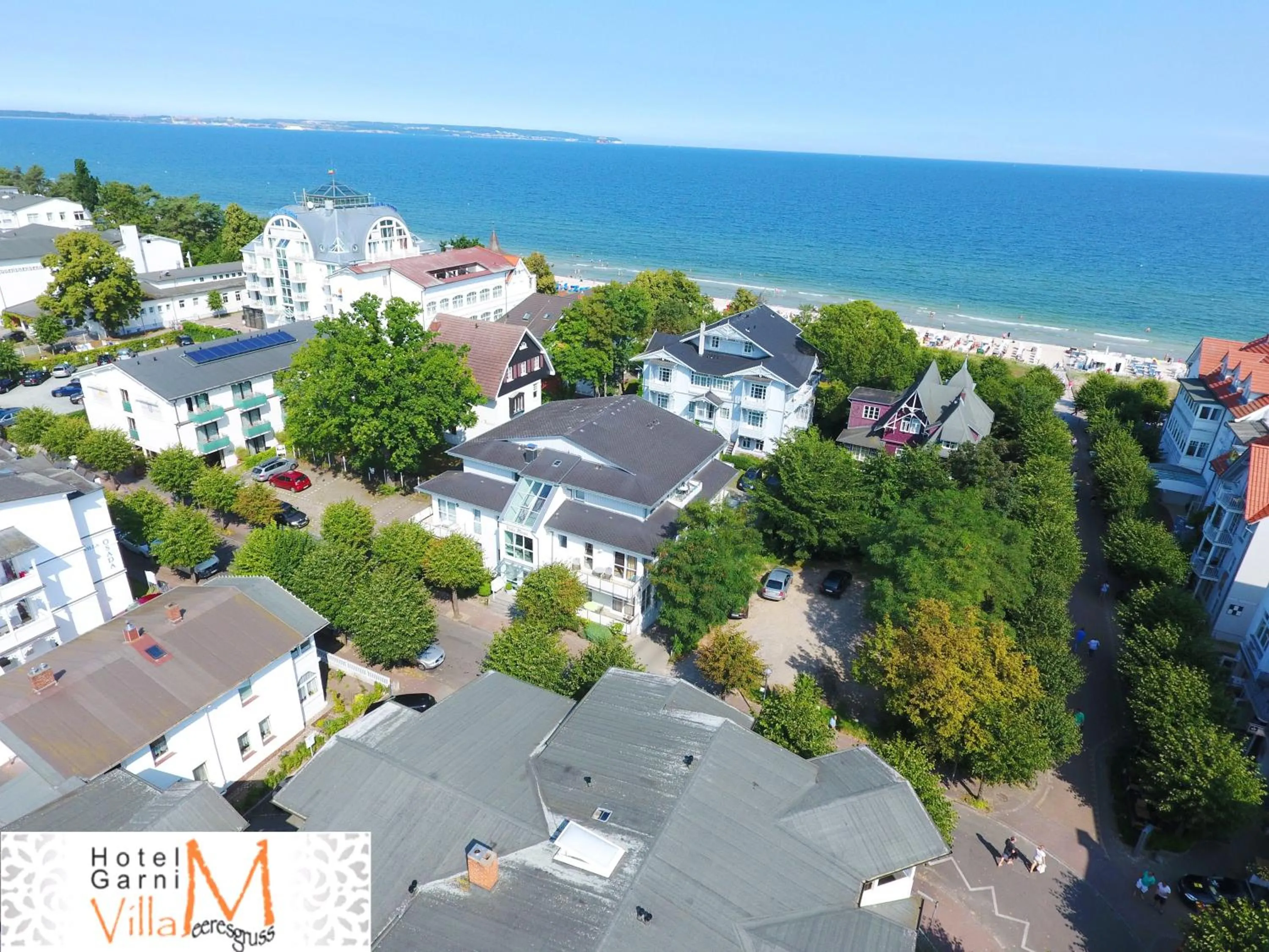 Beach in Hotel Villa Meeresgruss
