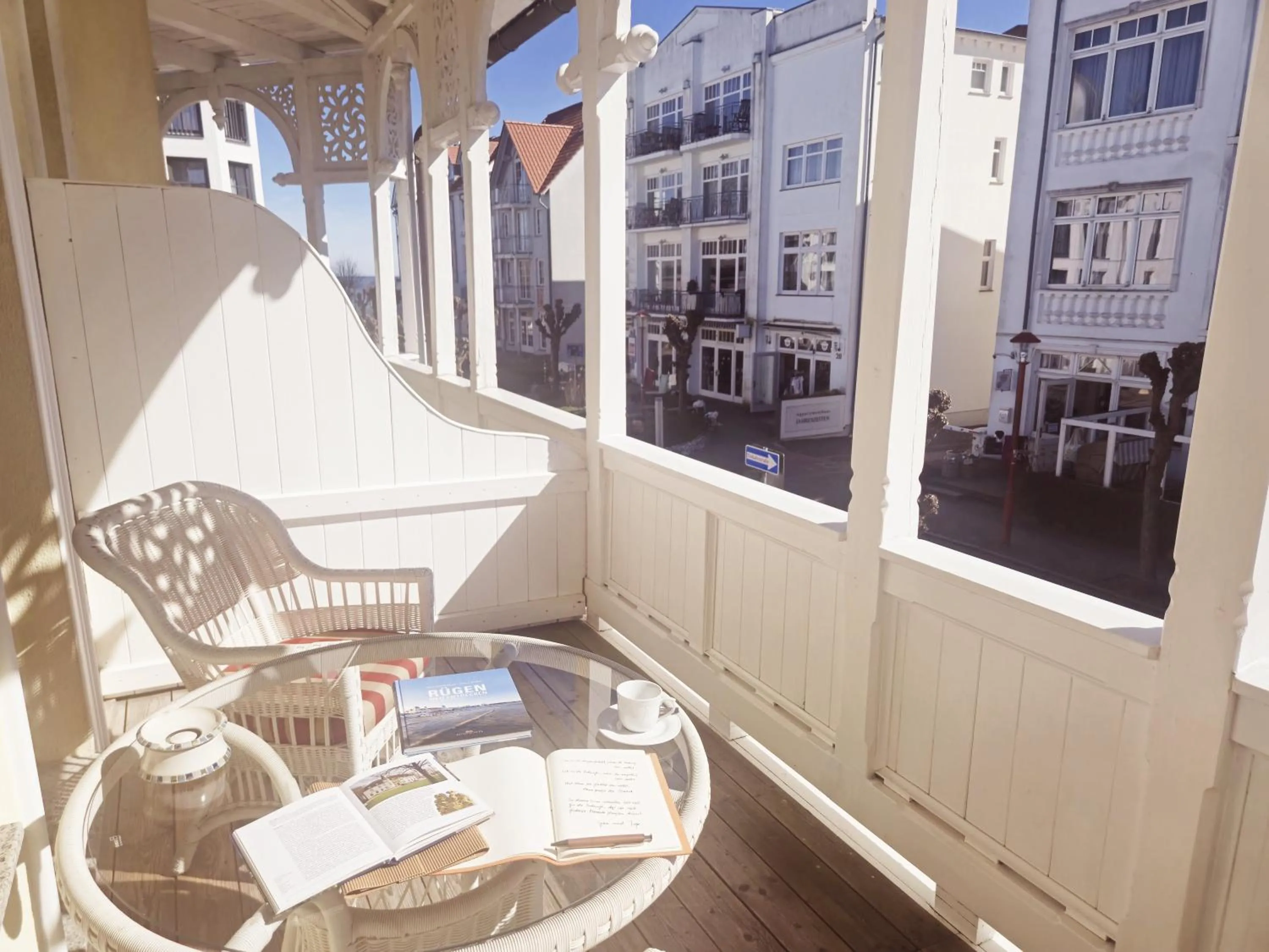 Balcony/Terrace in Hotel Villa Meeresgruss