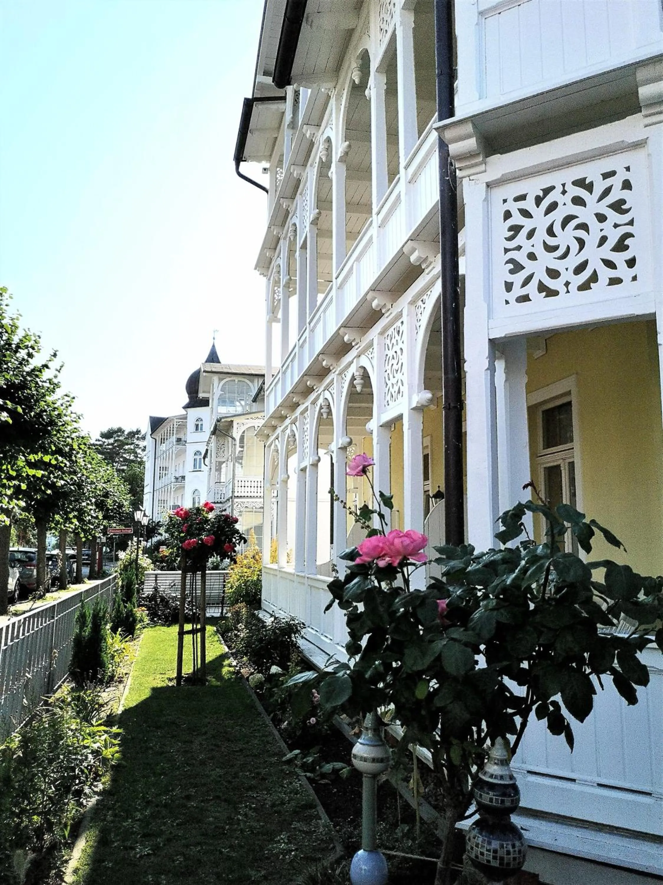 Property building in Hotel Villa Meeresgruss