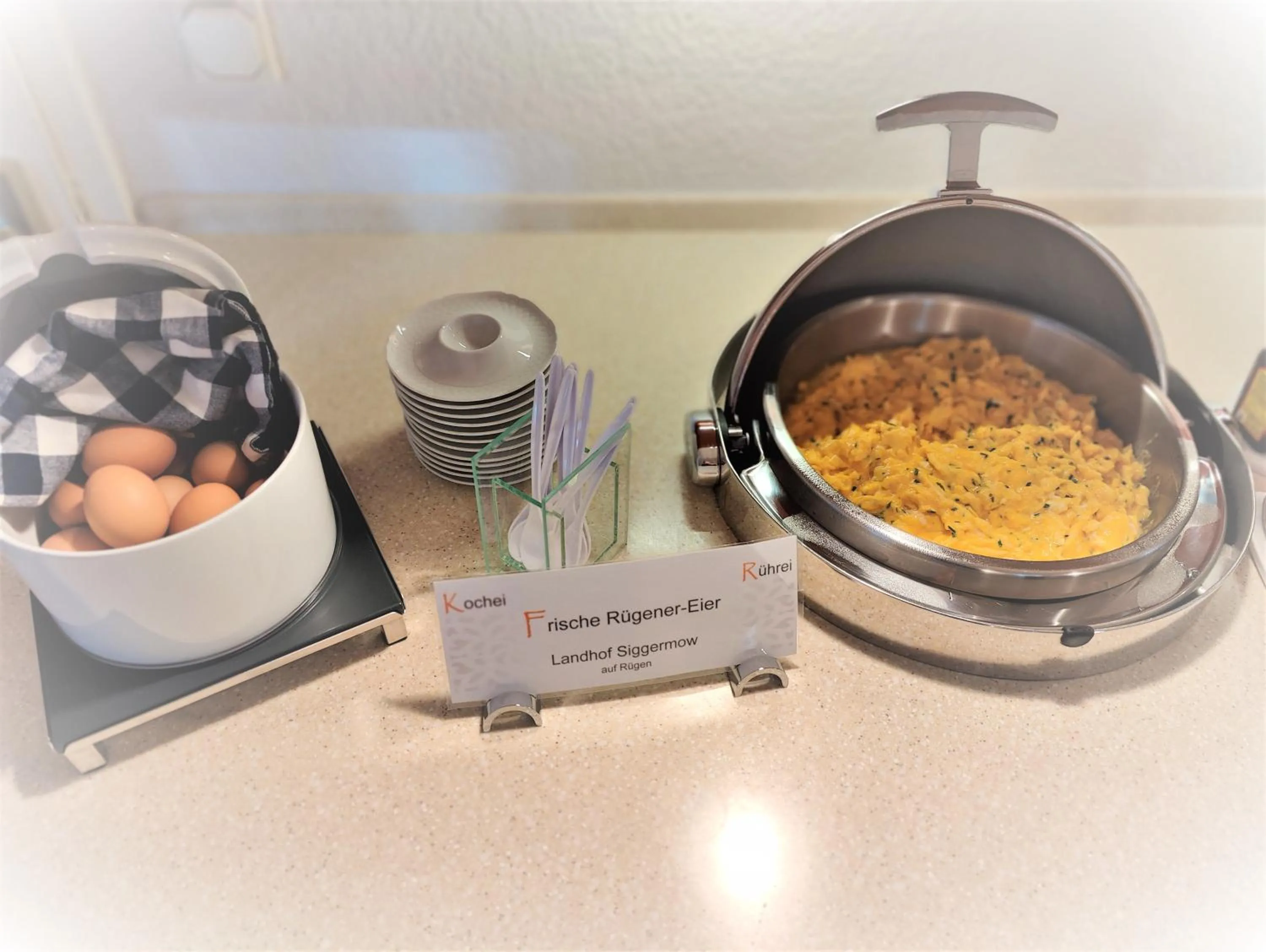 Breakfast in Hotel Villa Meeresgruss