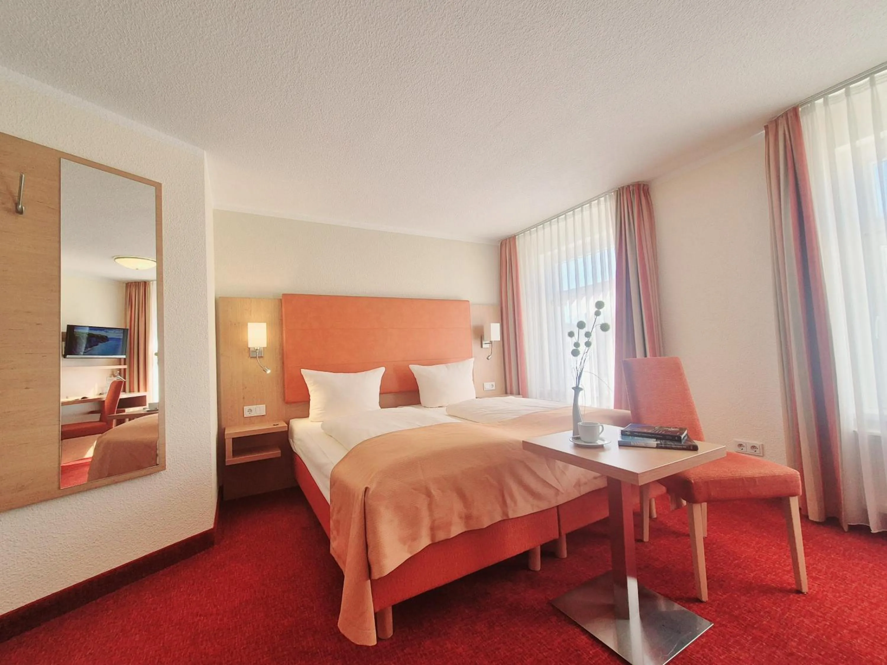 Photo of the whole room, Bed in Hotel Villa Meeresgruss