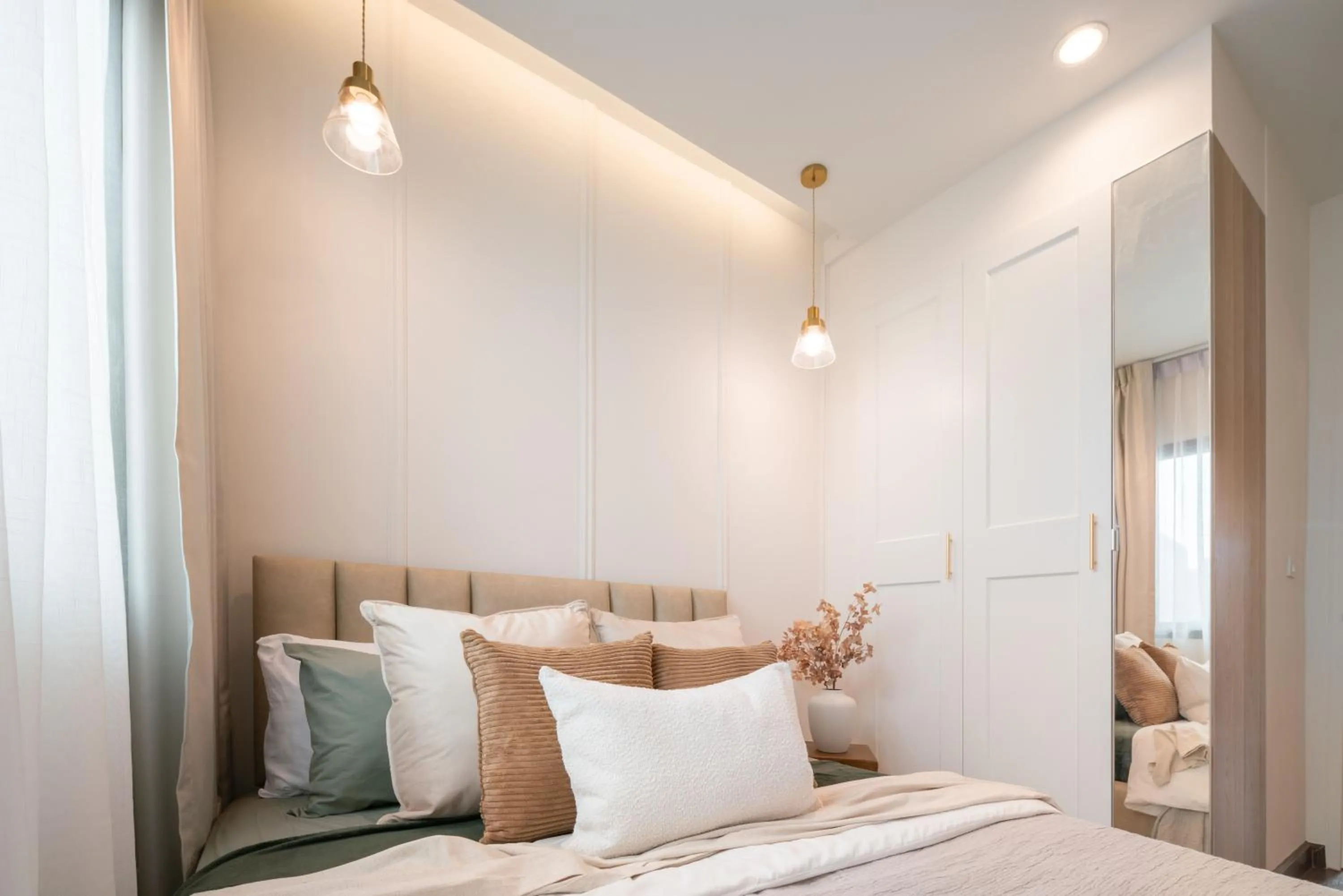 Bed in Chao Wilai Residence I Naiyang Beach I HKT Airport