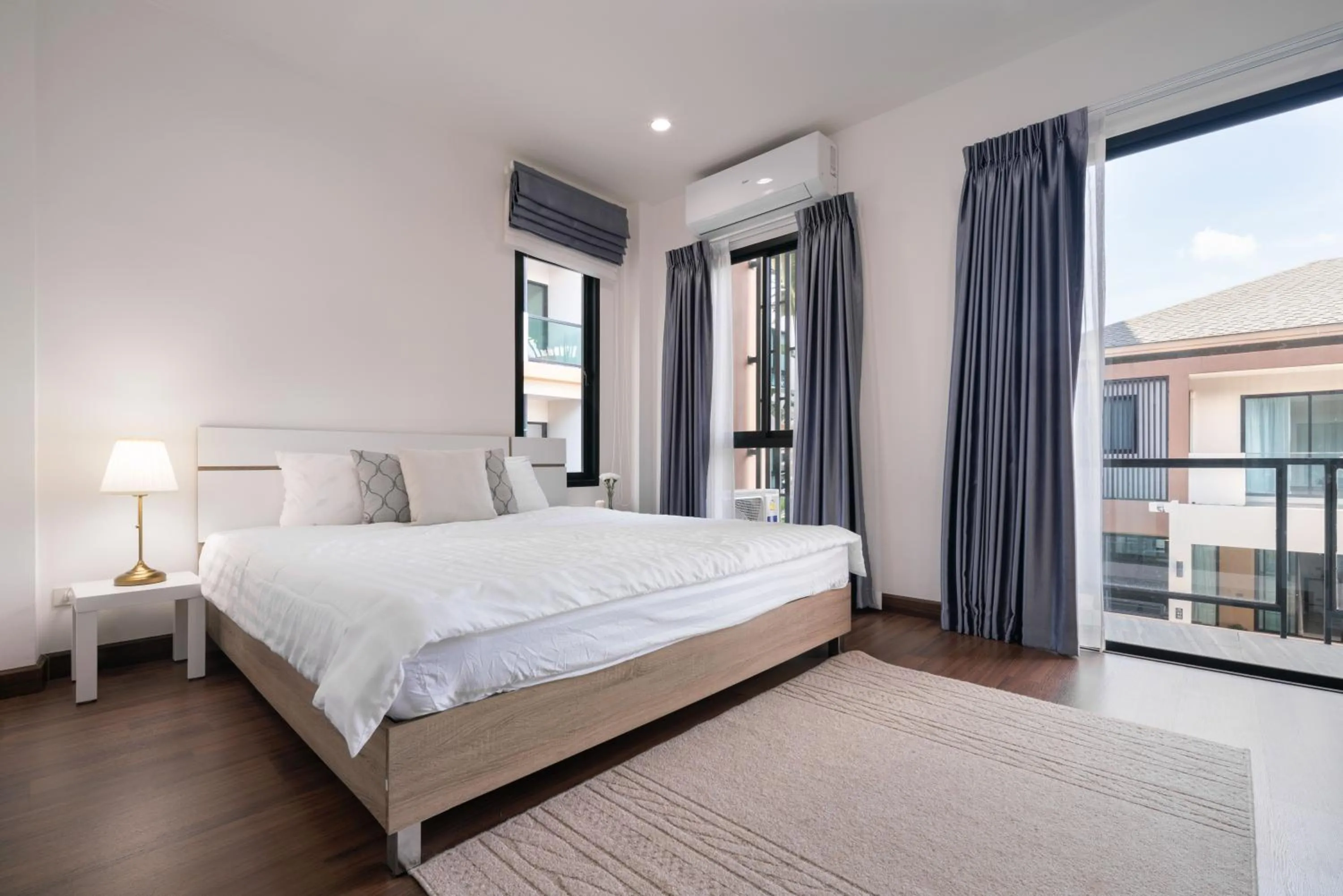 Bed in Chao Wilai Residence I Naiyang Beach I HKT Airport