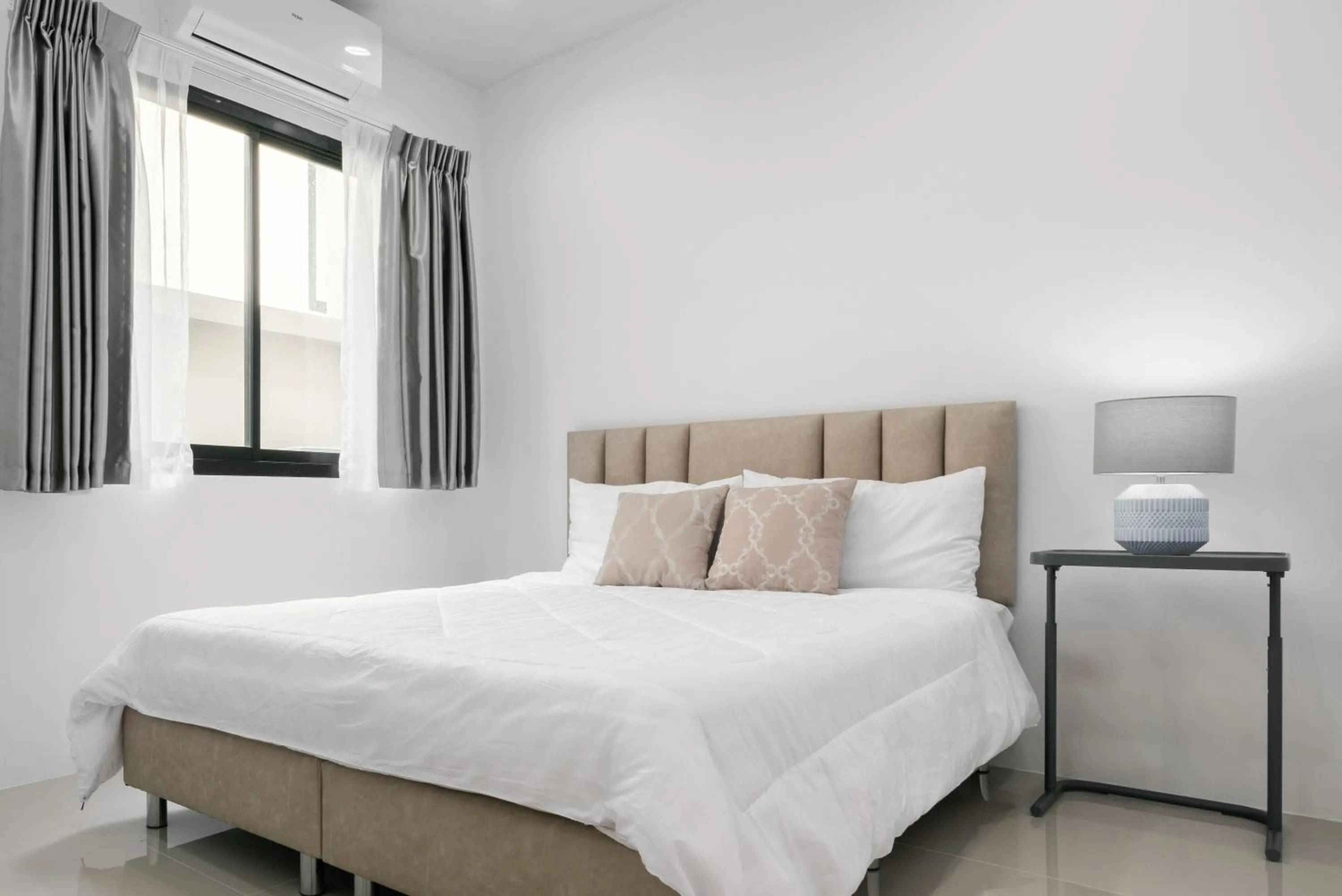 Bed in Chao Wilai Residence I Naiyang Beach I HKT Airport